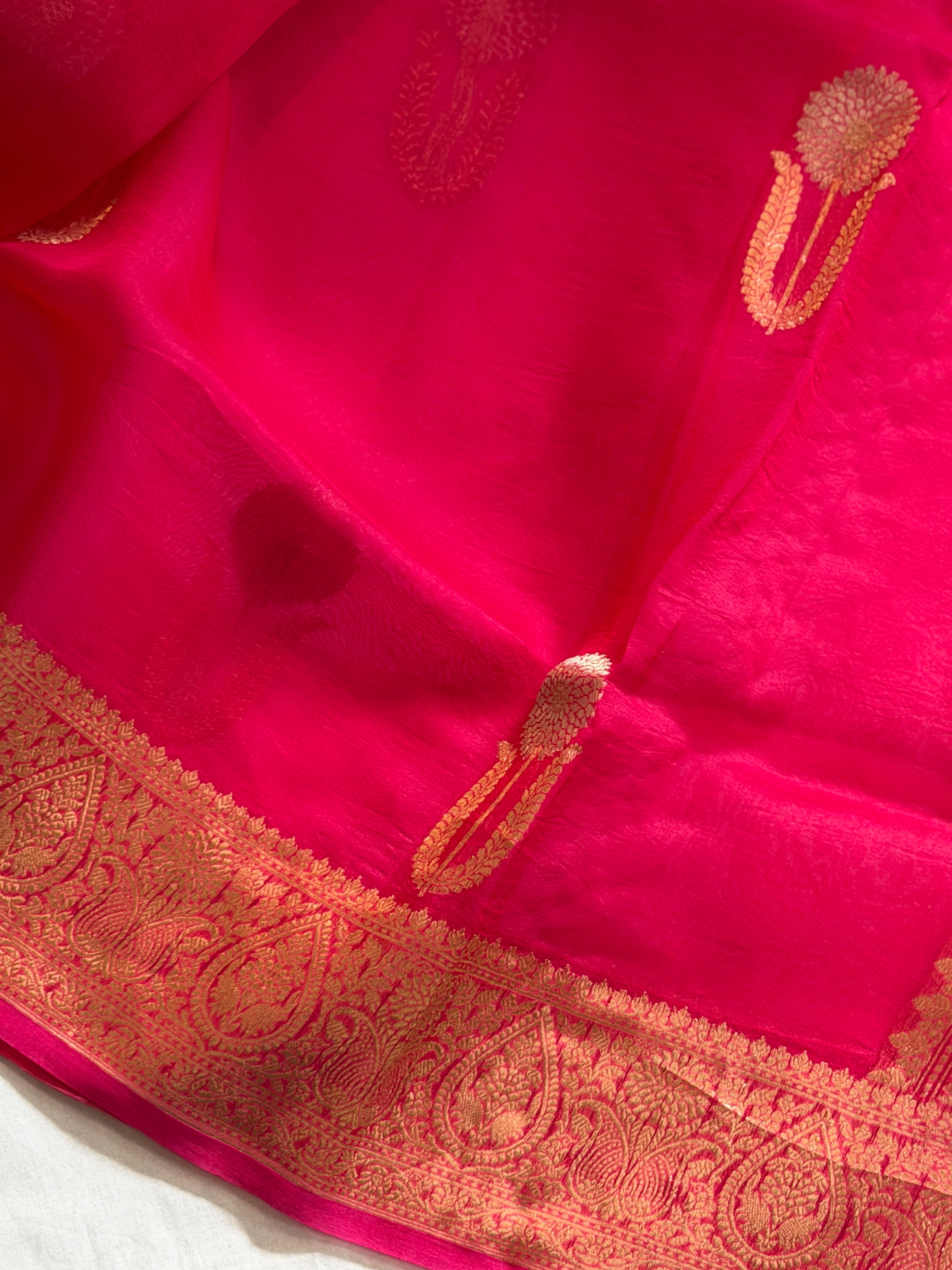 Banarasi Kora Organza Silk Saree