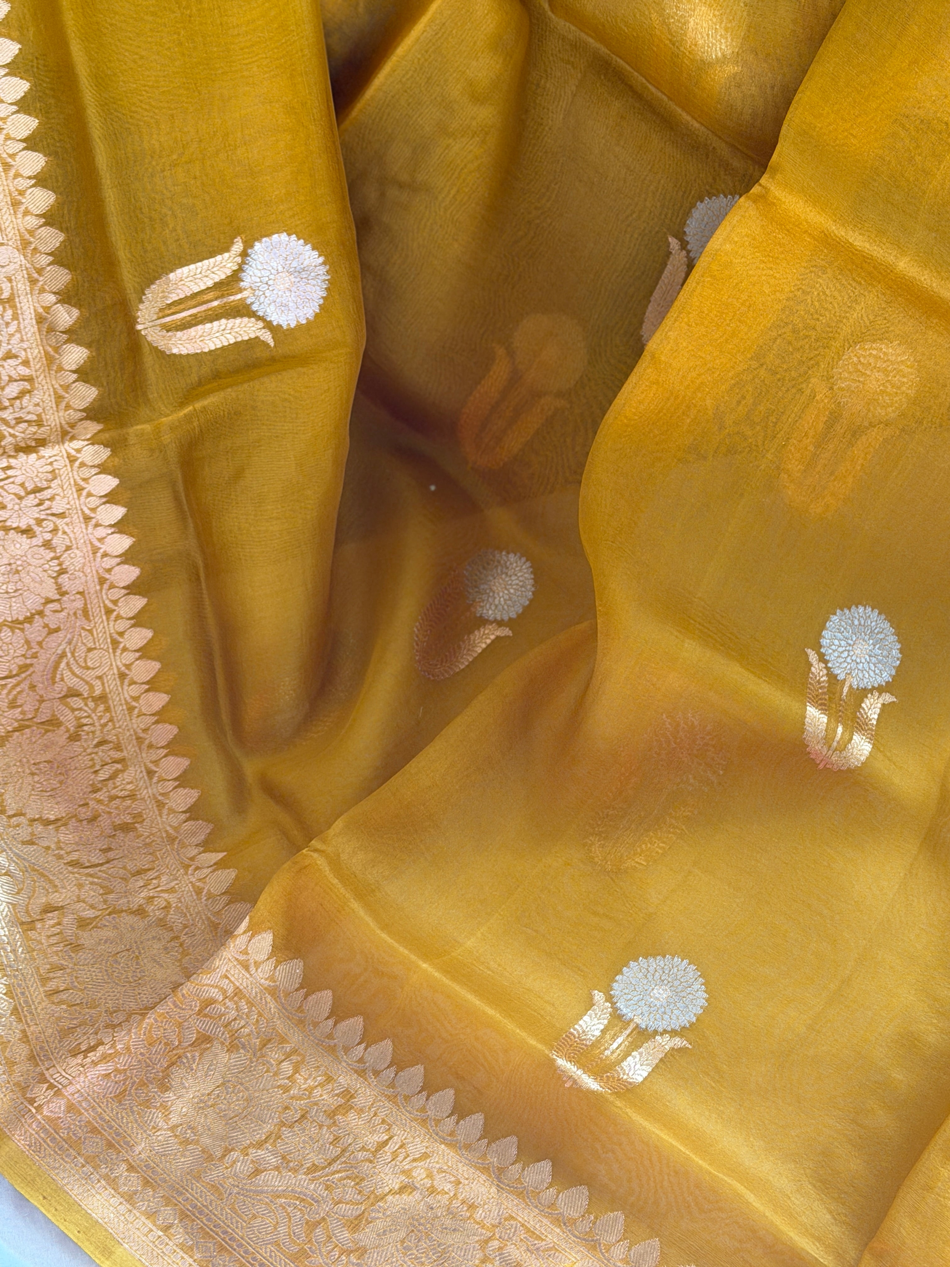 Banarasi Kora Organza Silk Saree