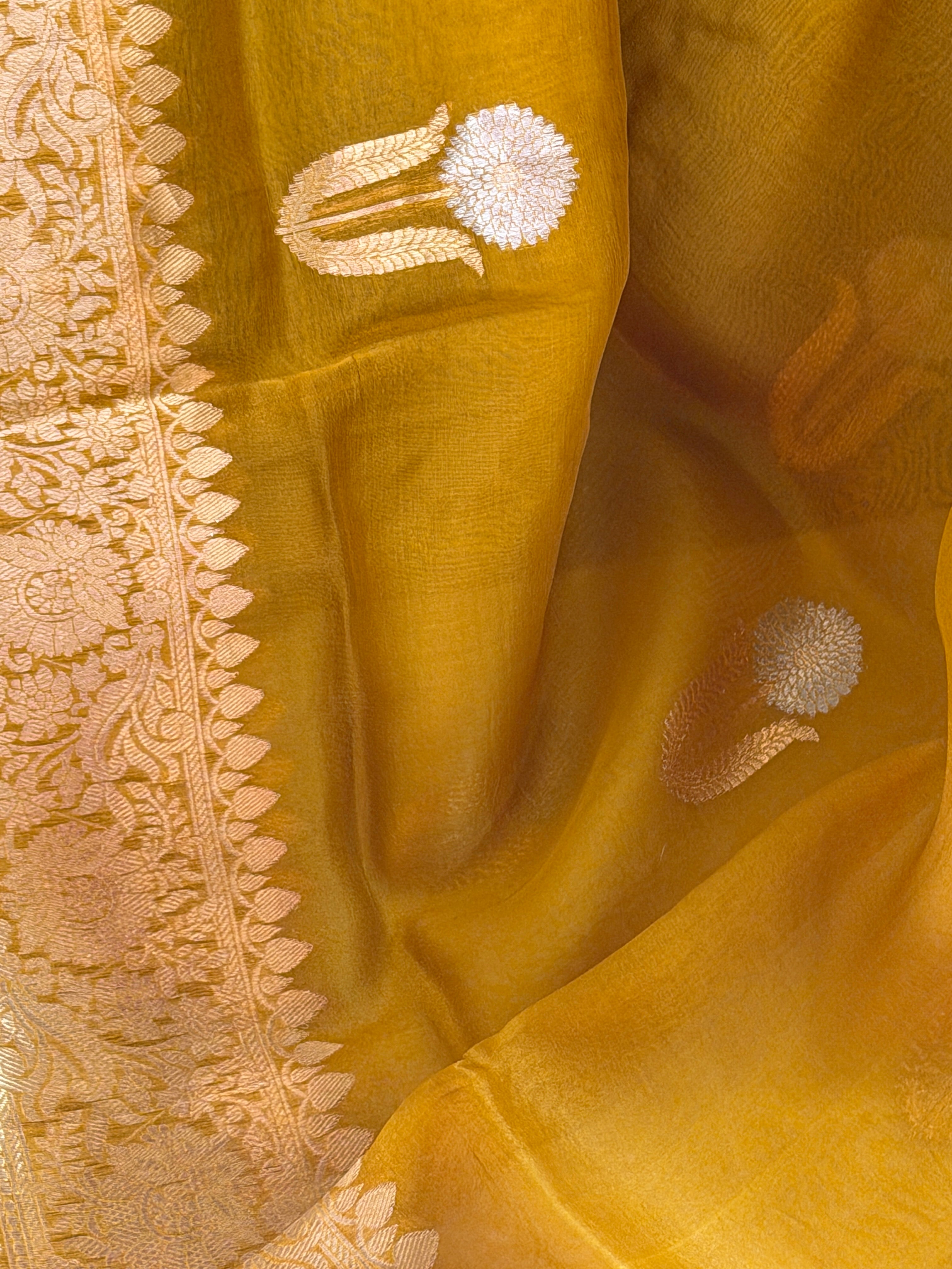 Banarasi Kora Organza Silk Saree