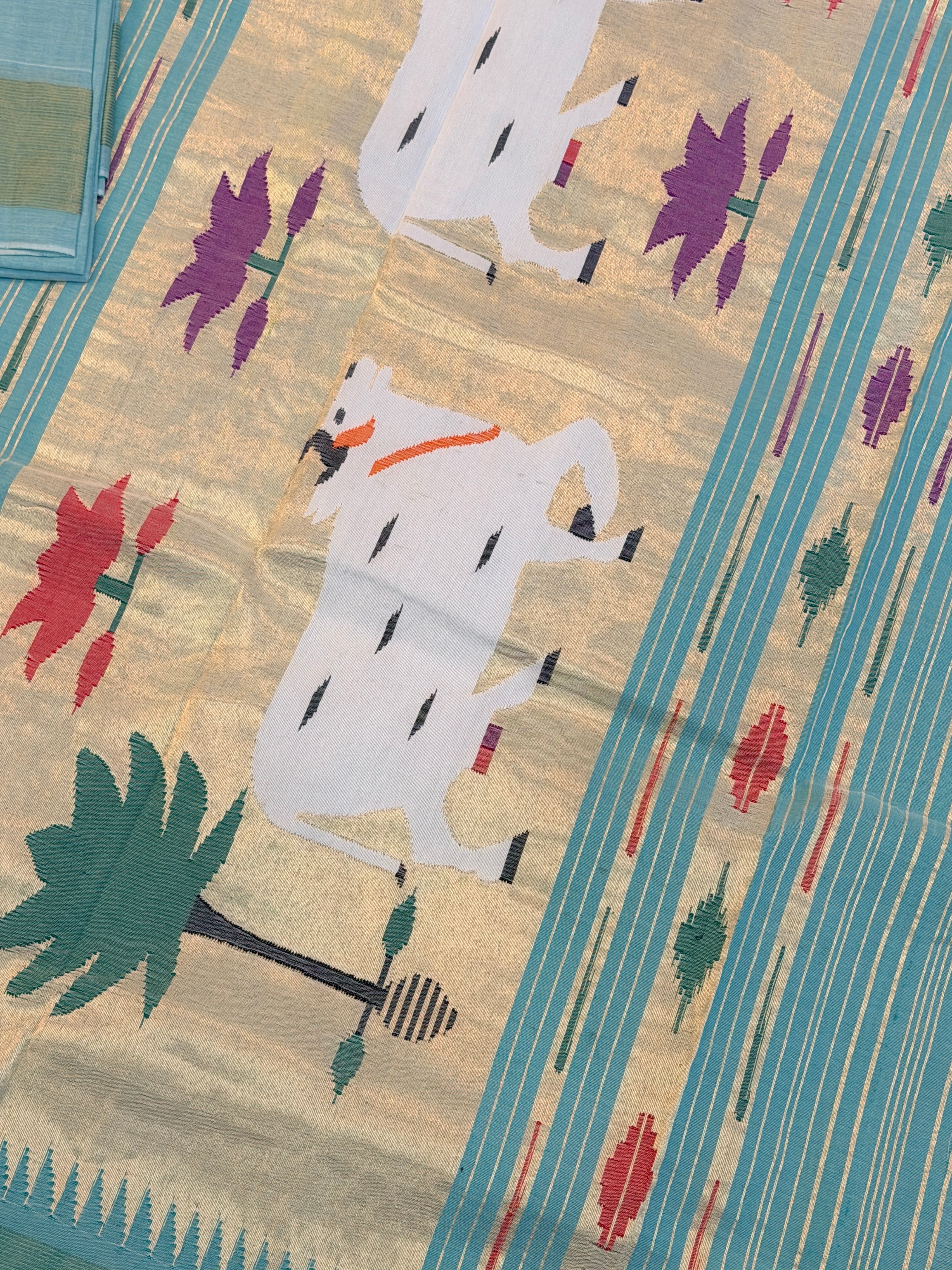 Paithani Cotton handloom saree