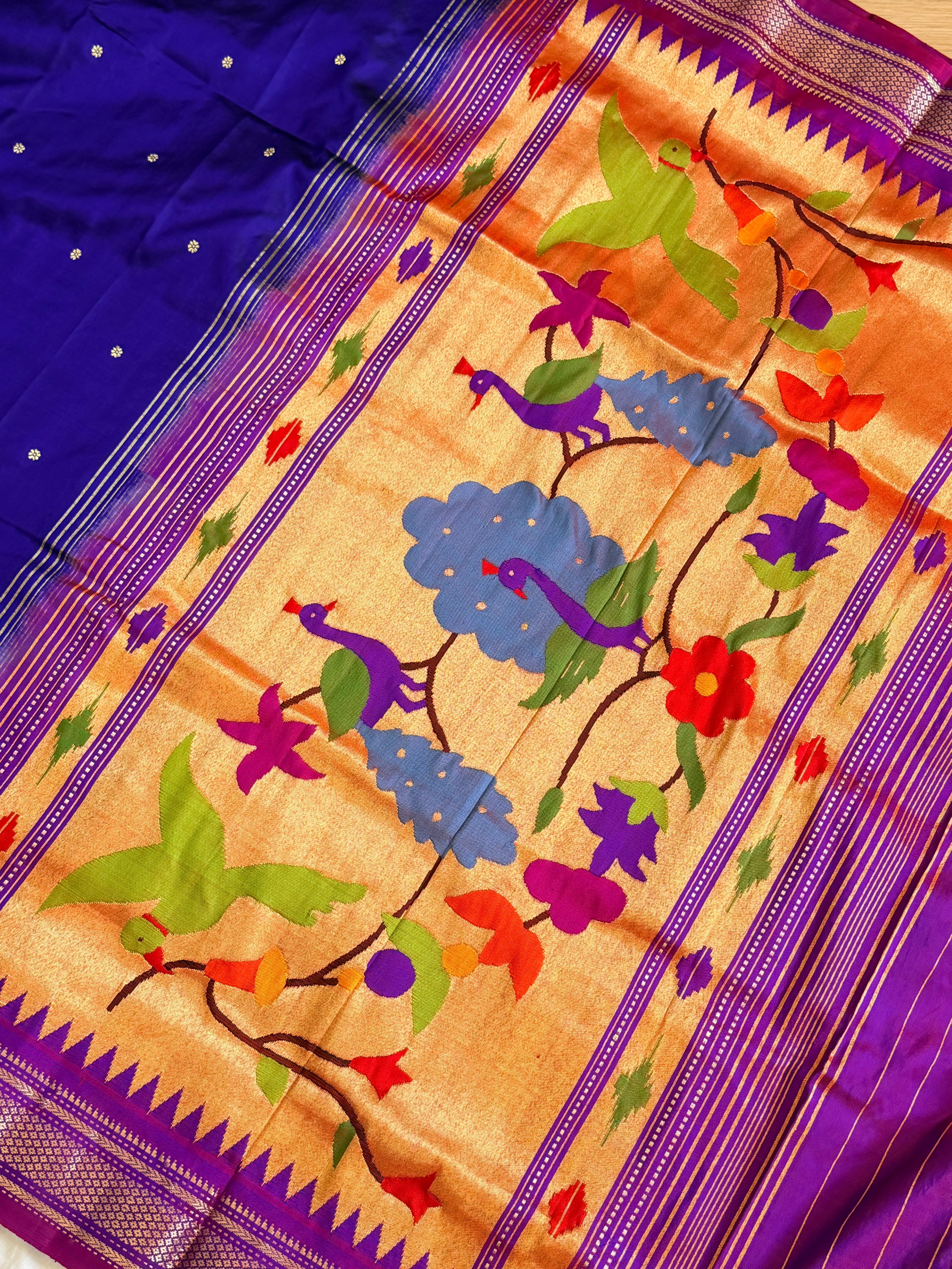 Paithani Pure silk handloom saree