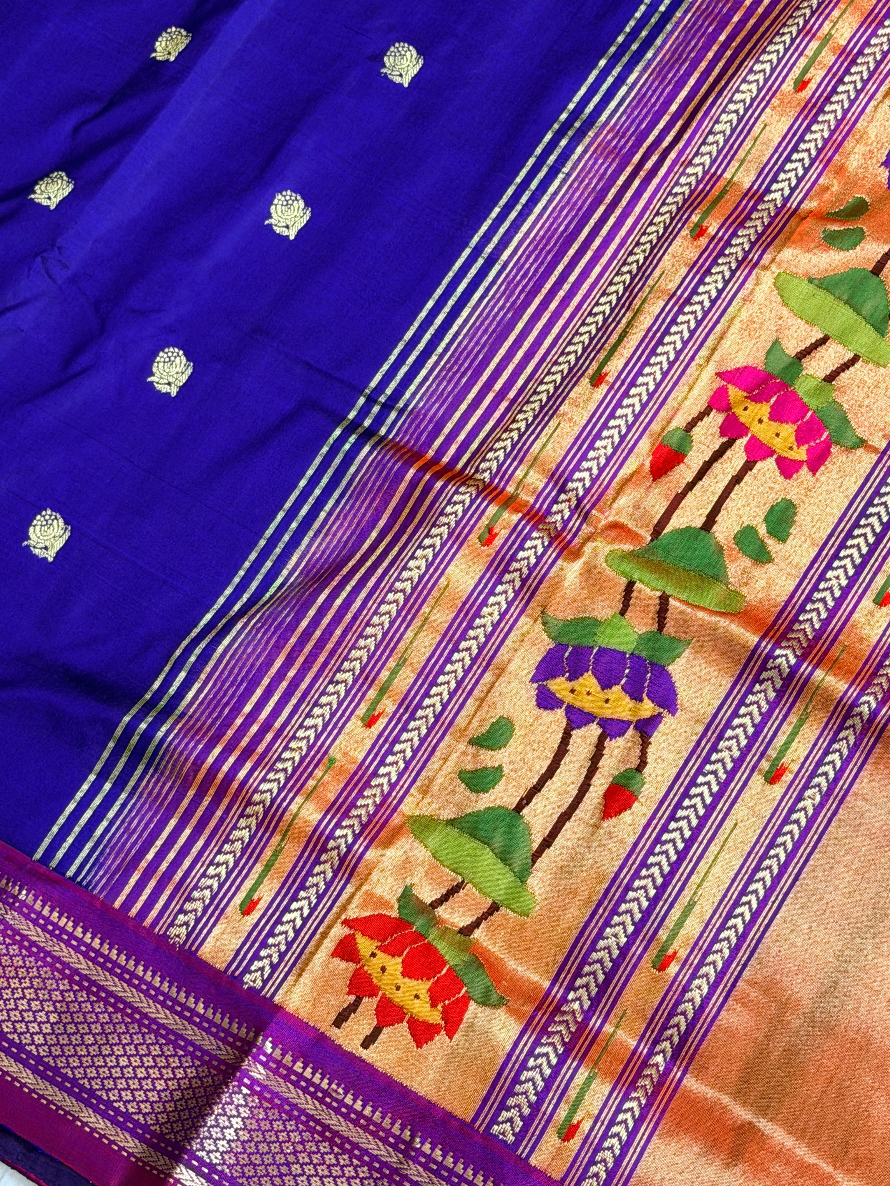 Paithani Pure silk handloom saree