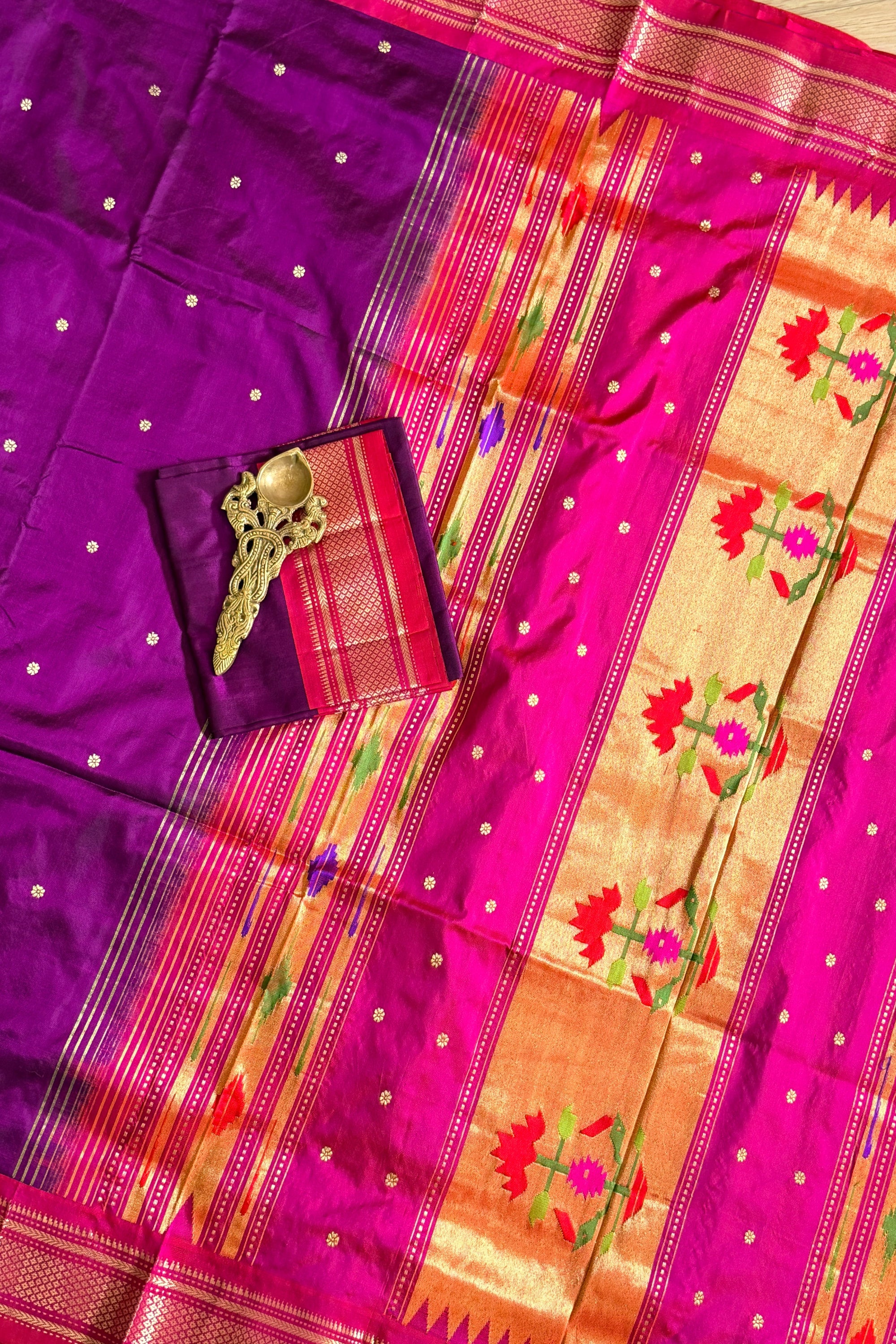 Paithani Pure silk handloom saree