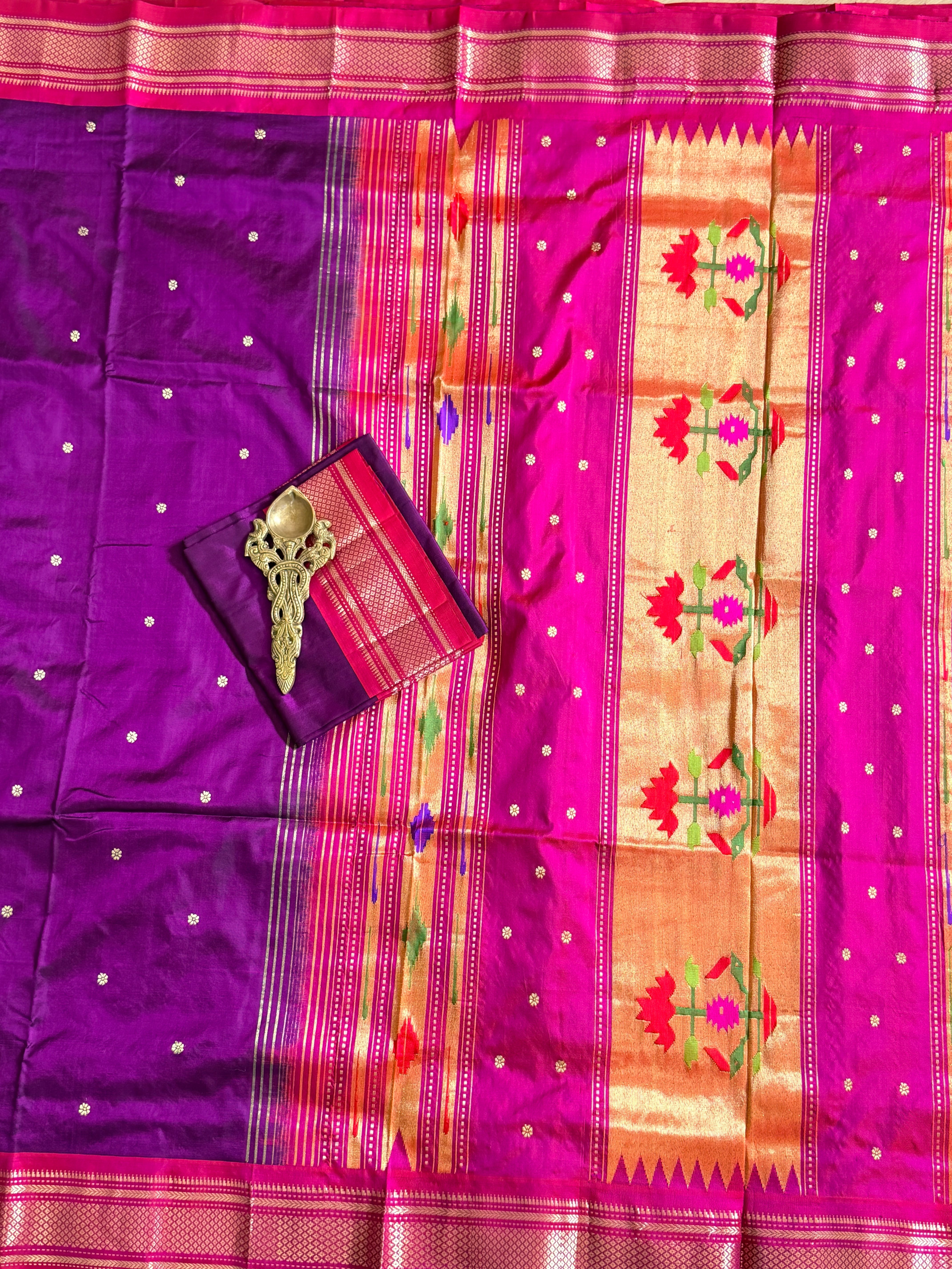 Paithani Pure silk handloom saree
