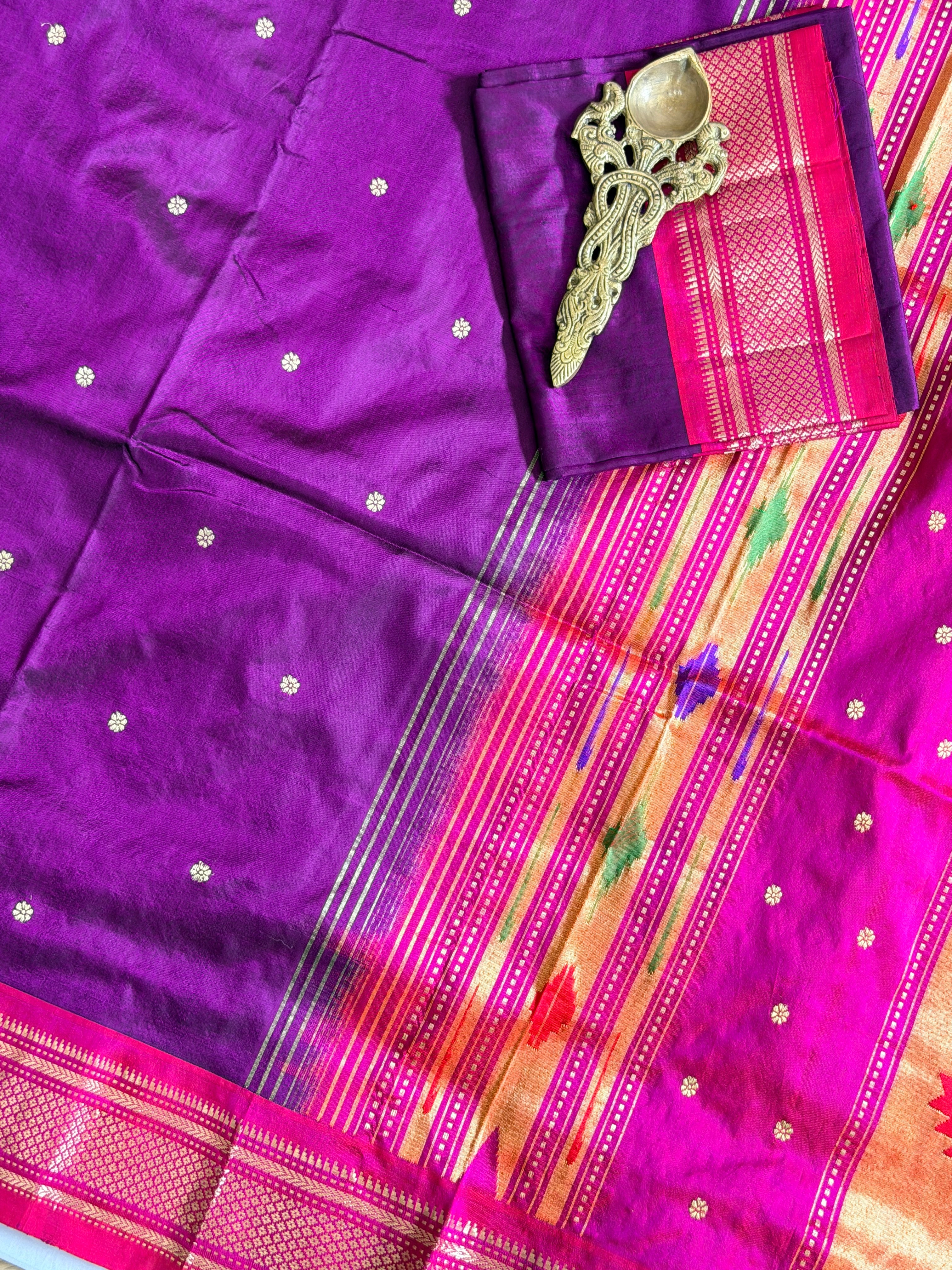 Paithani Pure silk handloom saree