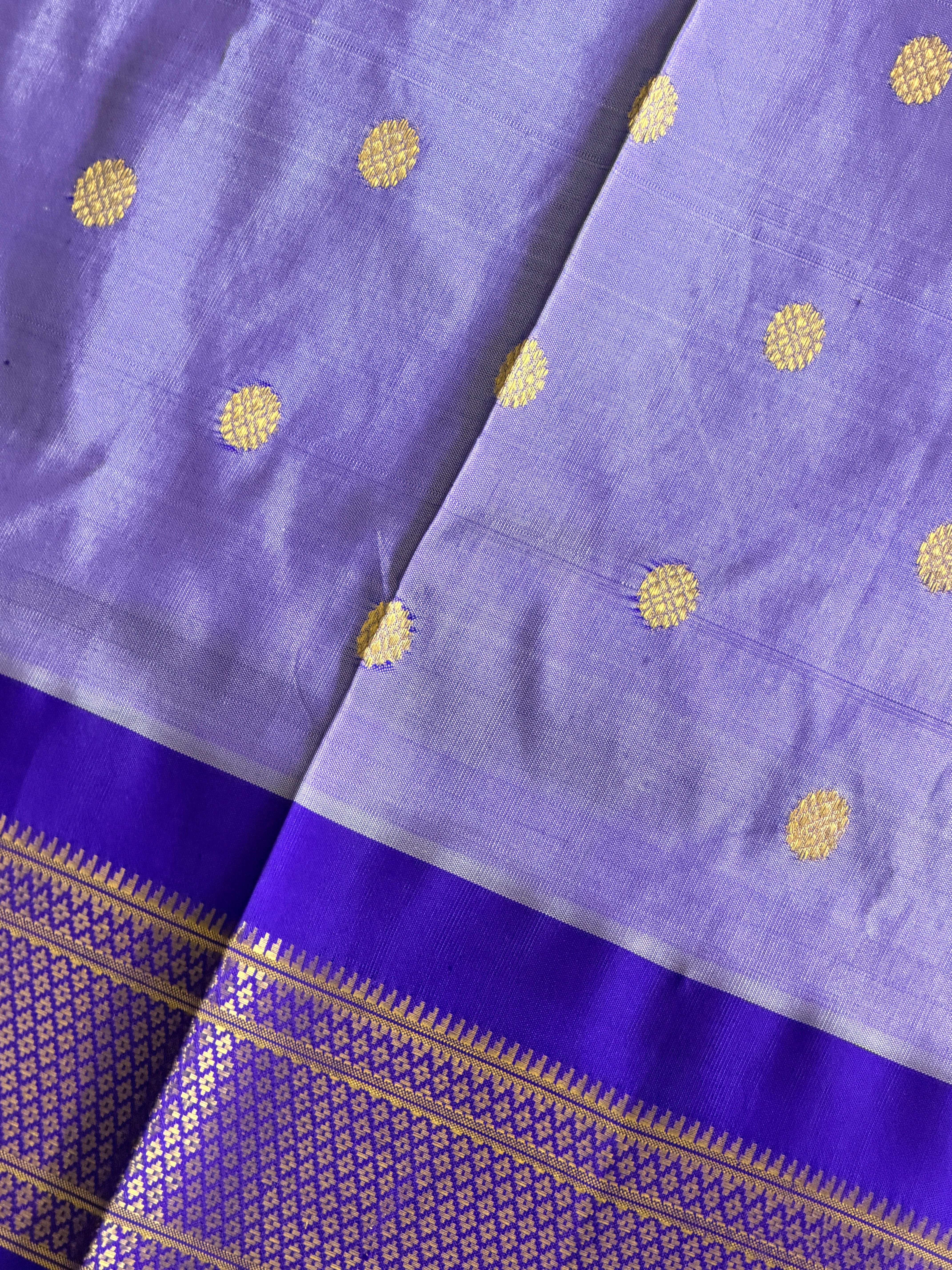 Paithani Pure silk handloom Maharani saree