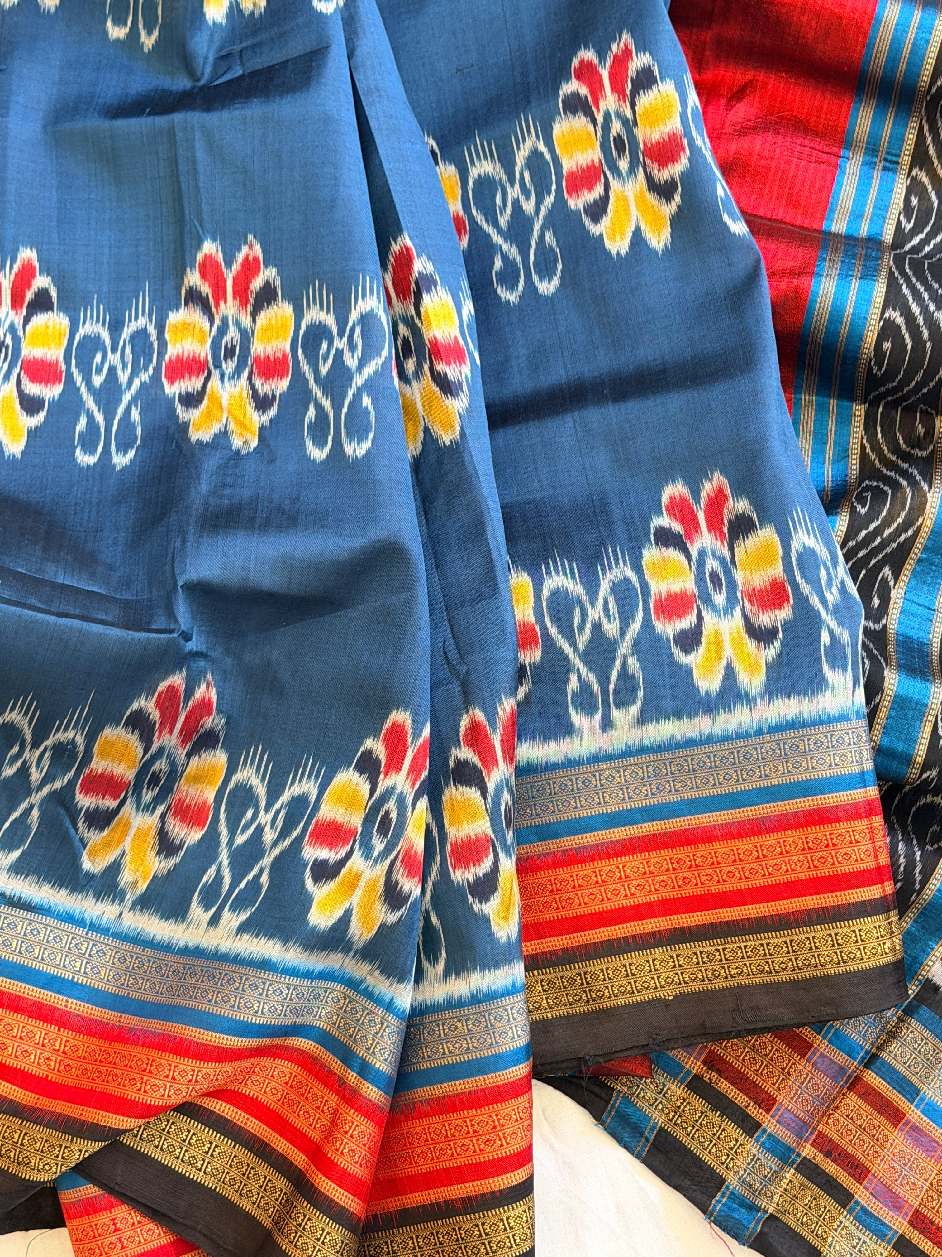 Baghambari kathiphera handloom odisha saree