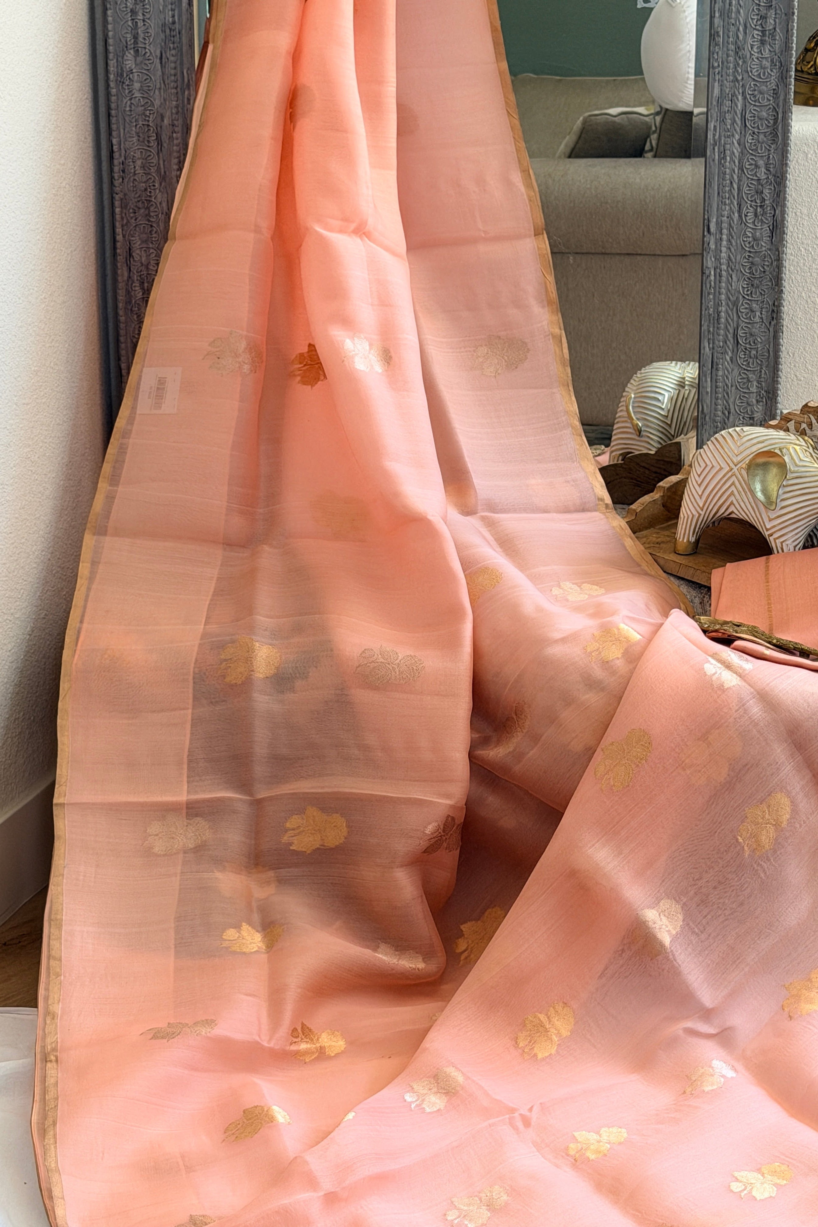 Banarasi Kora Organza Silk Saree
