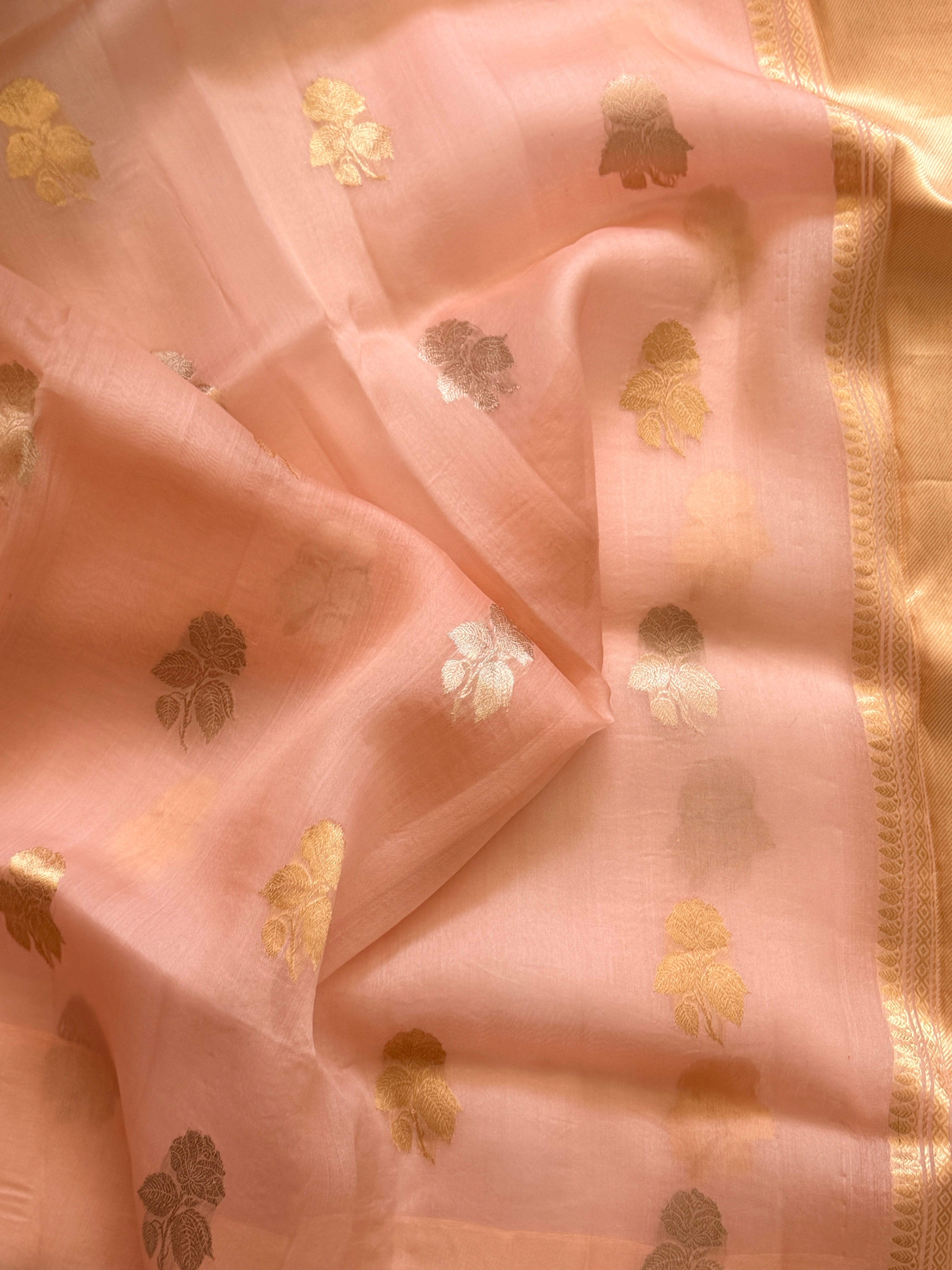 Banarasi Kora Organza Silk Saree