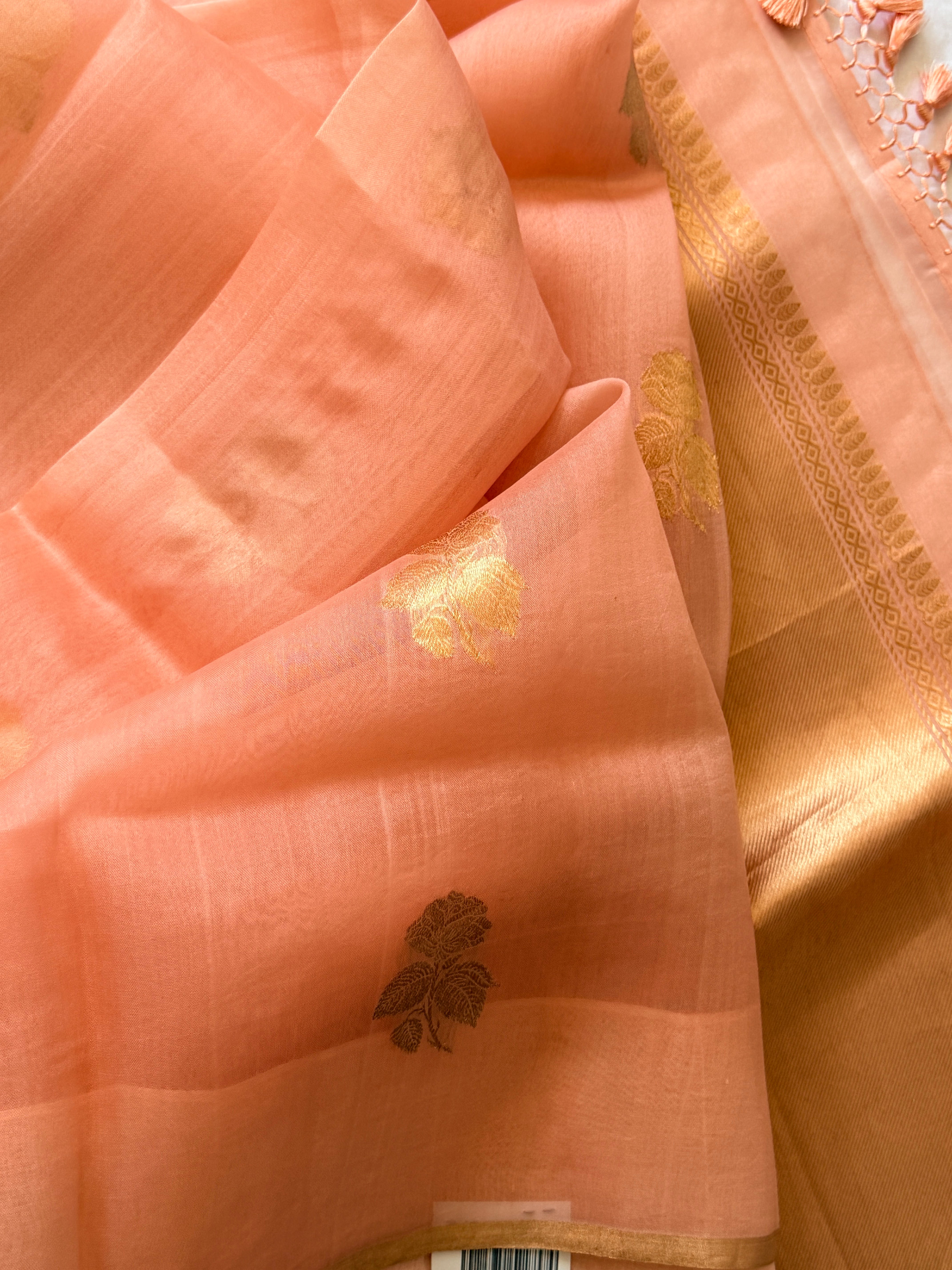 Banarasi Kora Organza Silk Saree