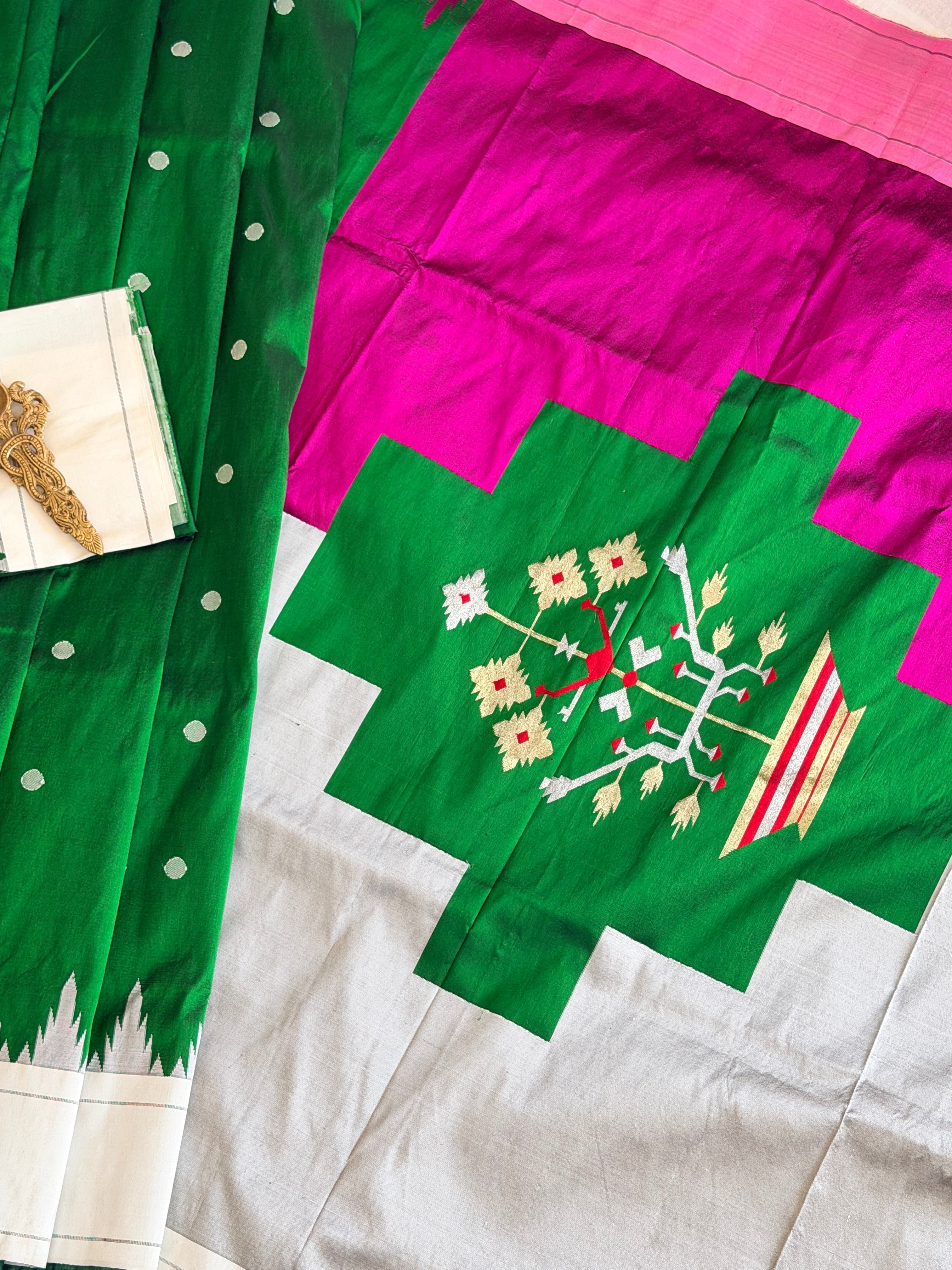 Paithani Pure silk handloom saree