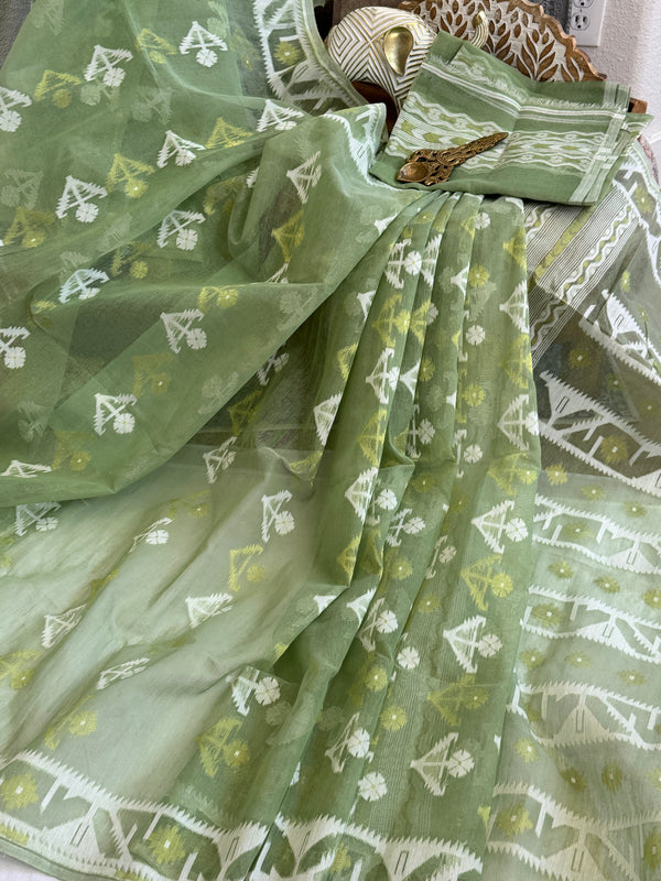 Jamdani Cotton Saree