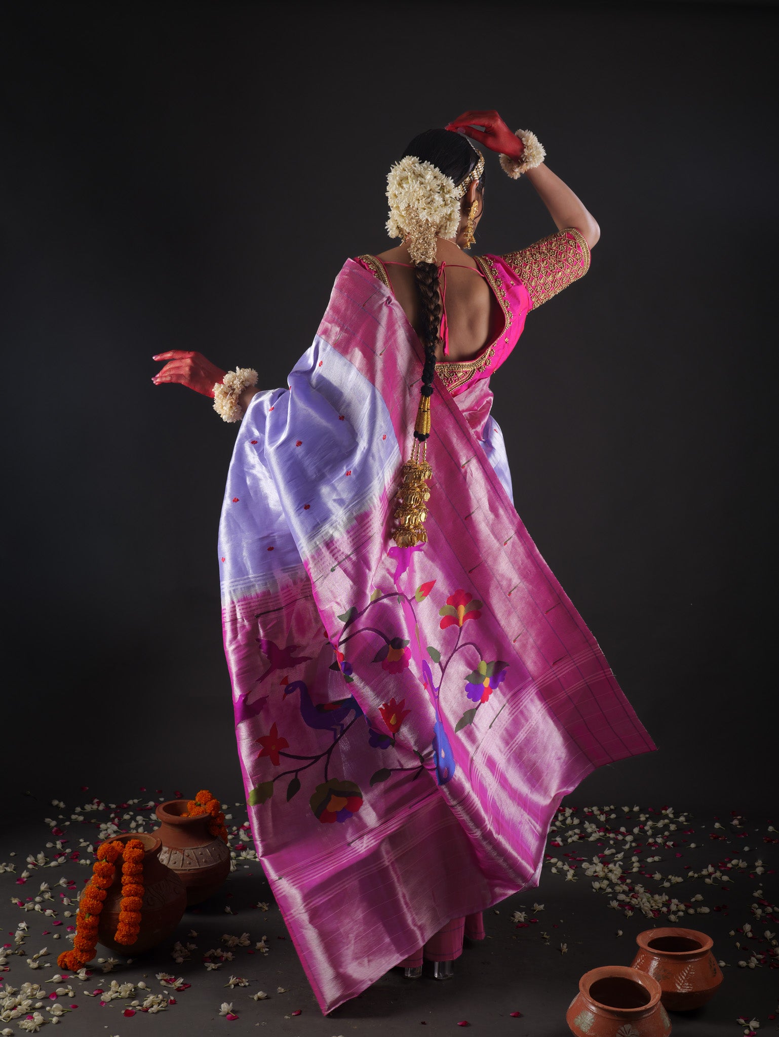 Paithani Pure silk handloom saree