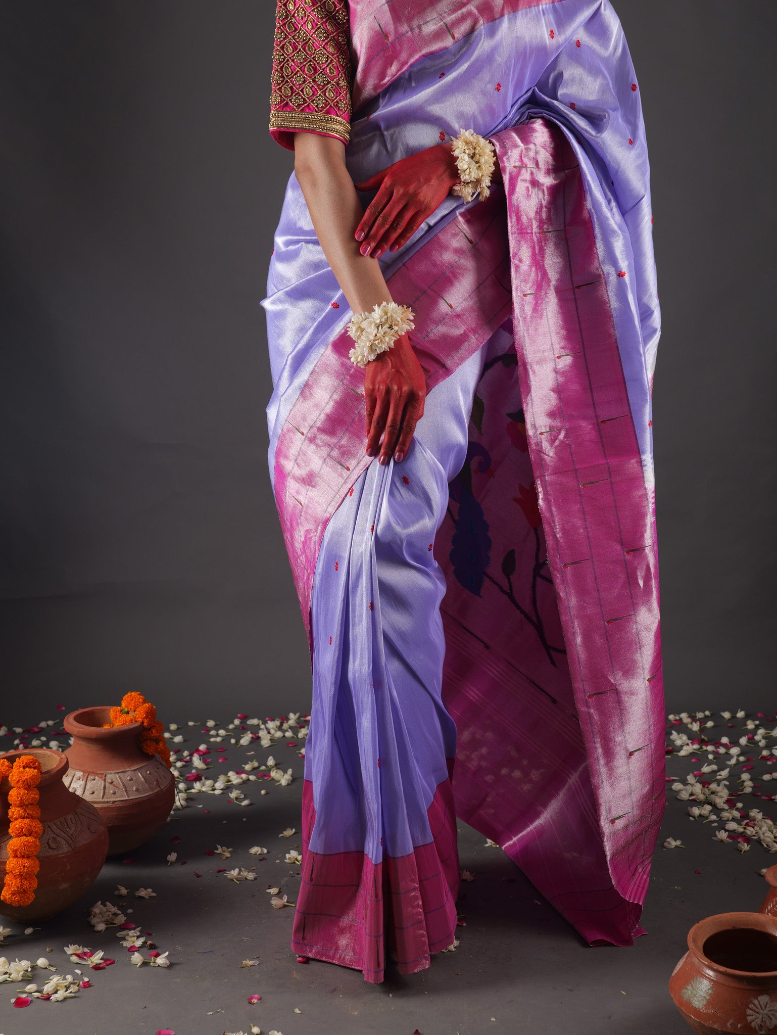 Paithani Pure silk handloom saree