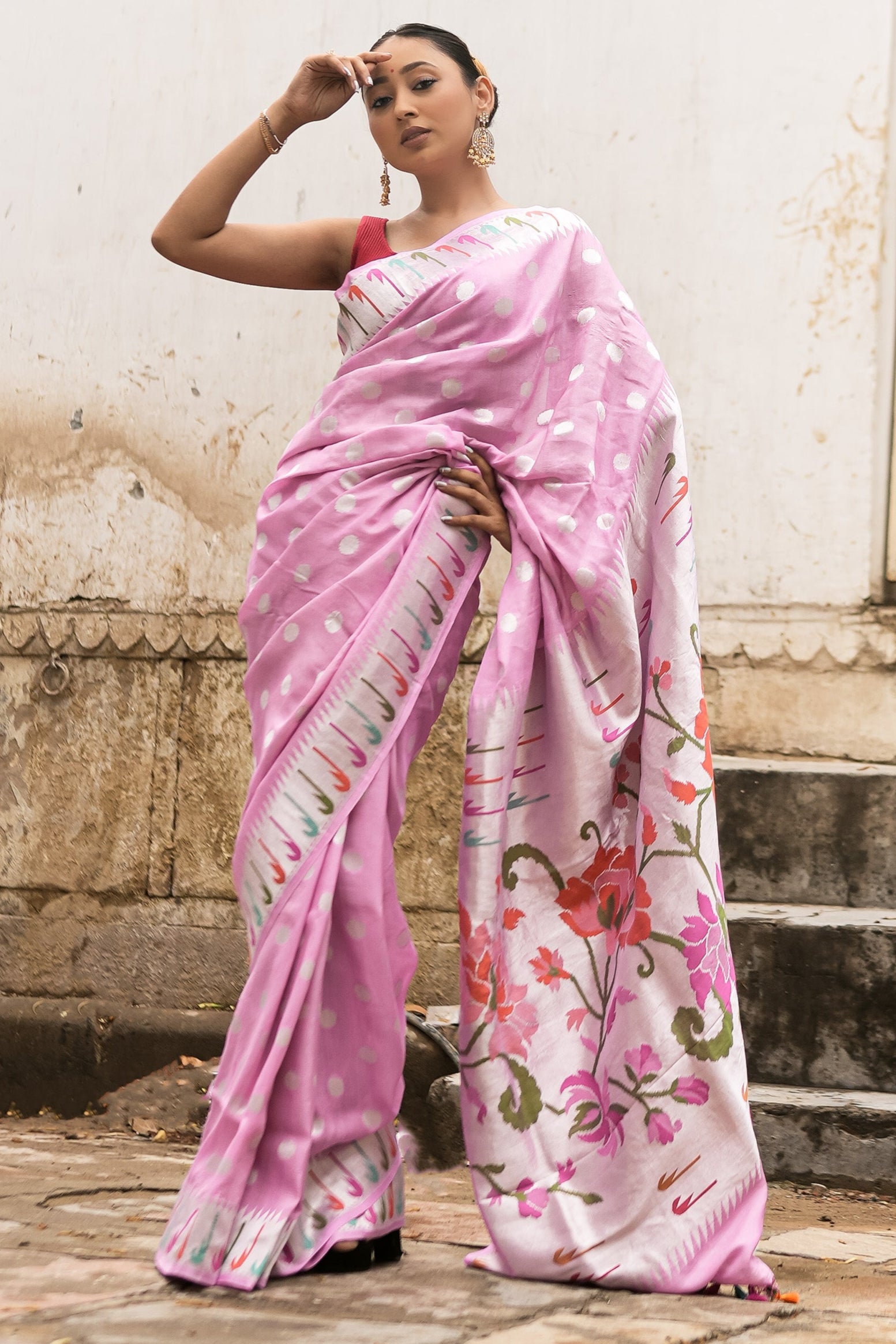 Banarasi Tussar Georgette Saree