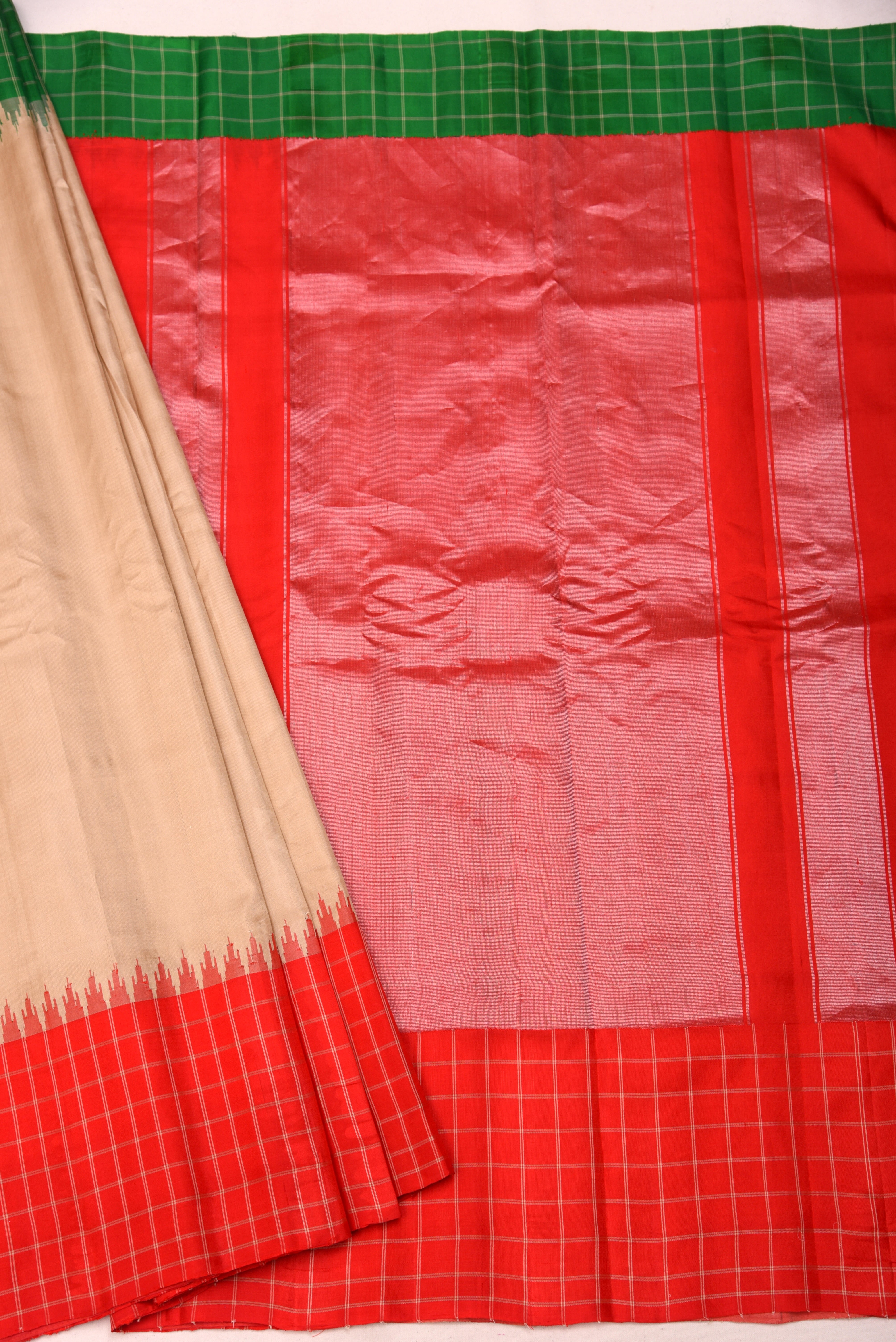 Kuttu Gadwal Pure Silk Handloom Saree