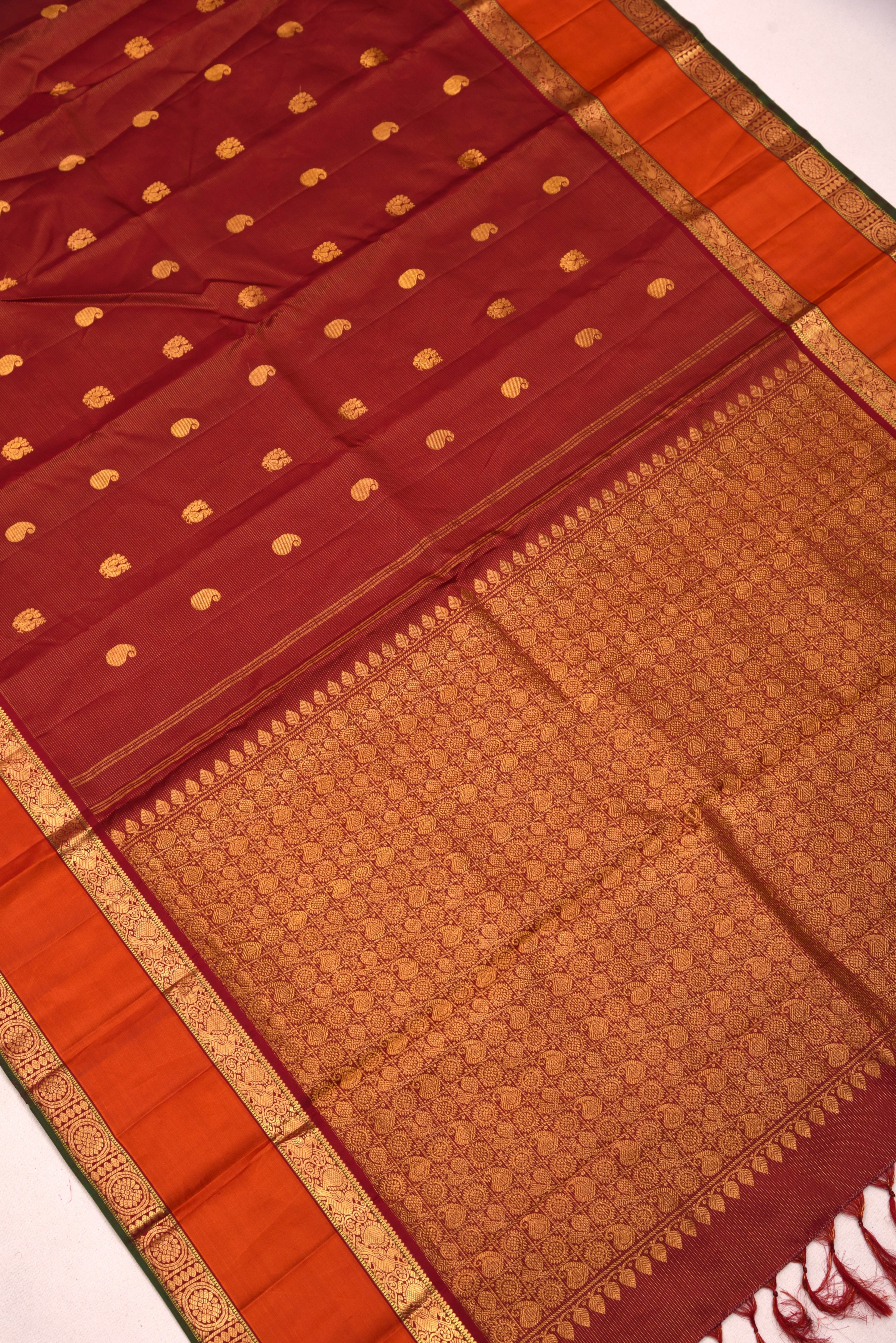 Kanjeevaram Handloom Pure Silk Saree