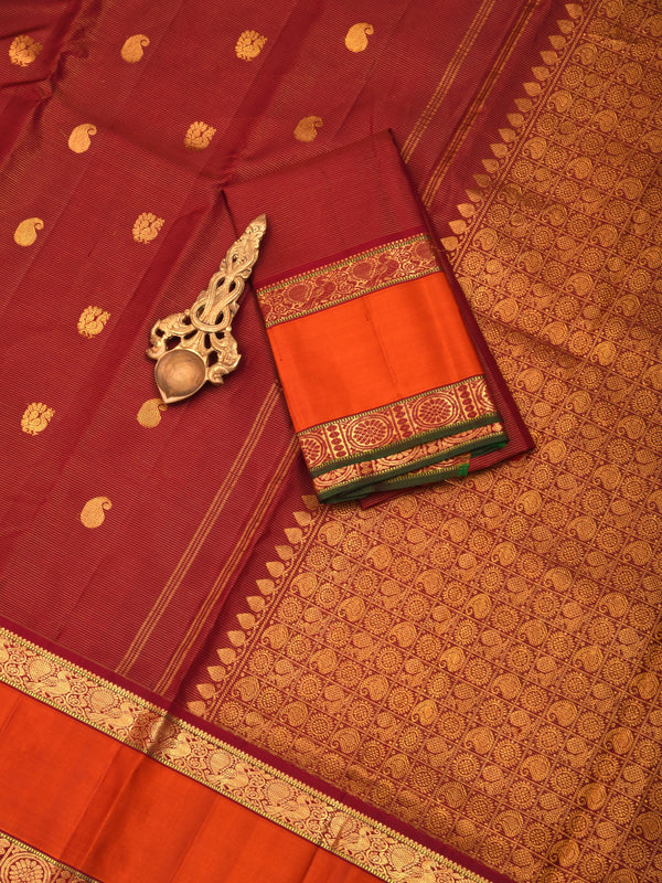 Kanjeevaram Handloom Pure Silk Saree