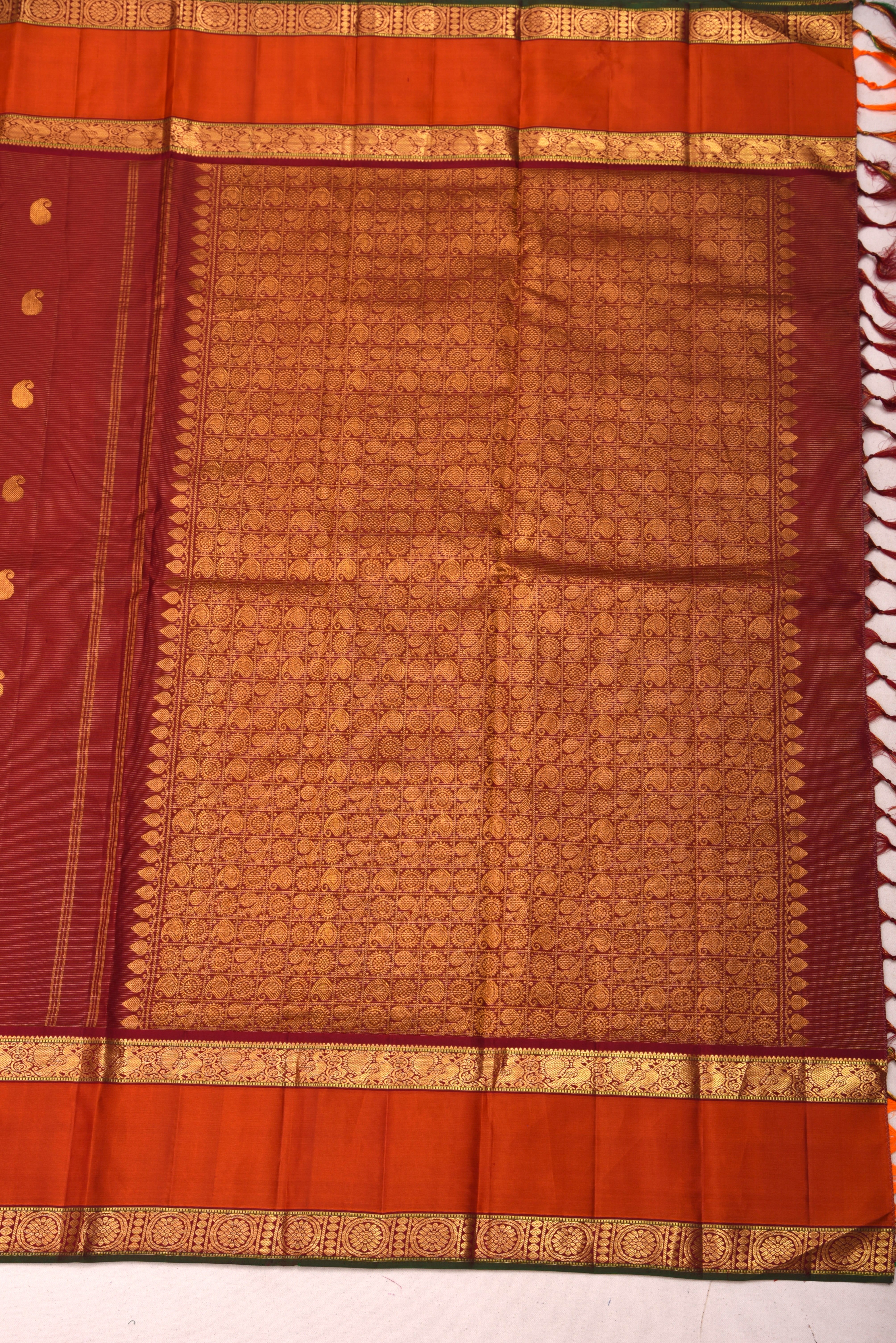 Kanjeevaram Handloom Pure Silk Saree