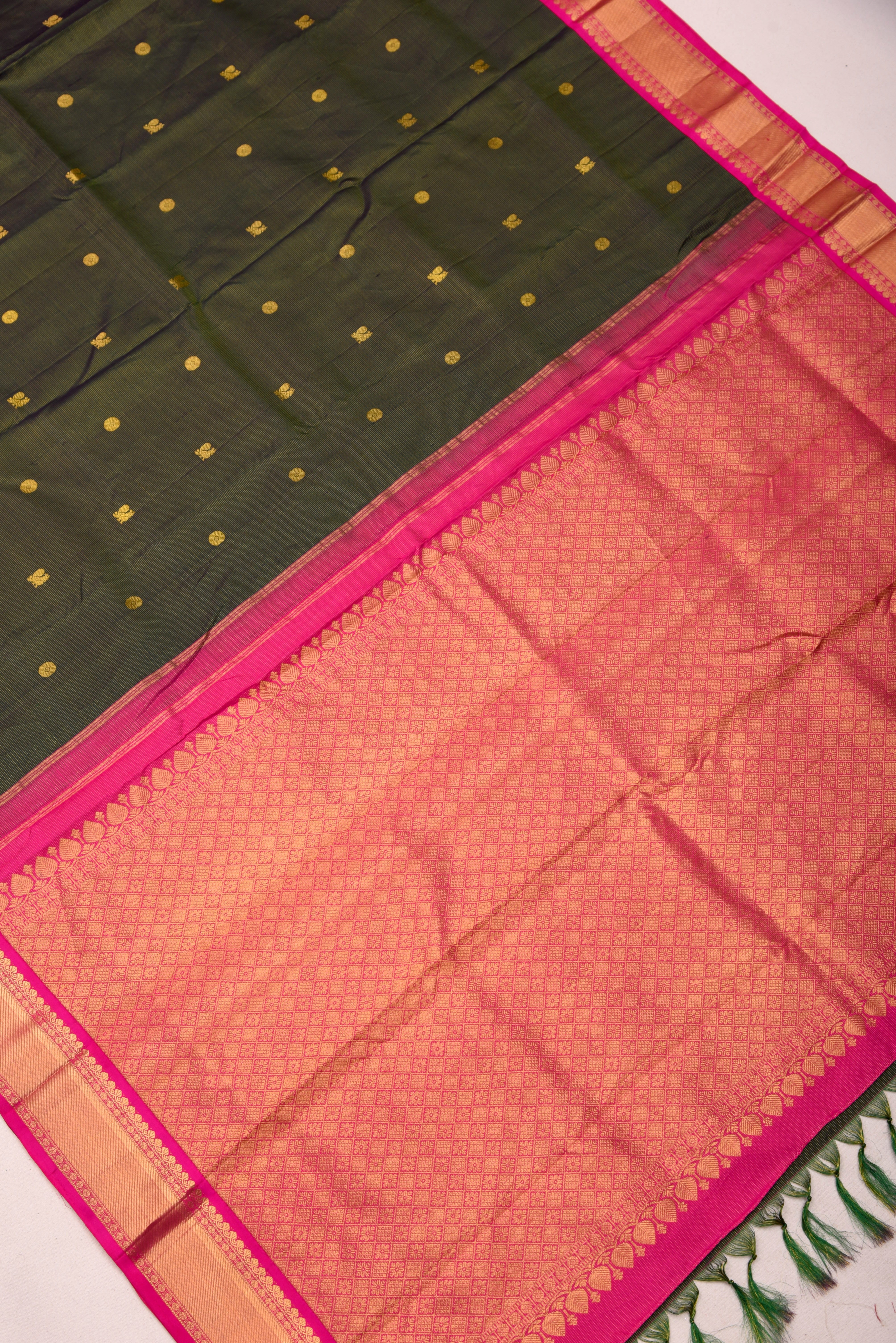 Kanjeevaram Handloom Pure Silk Saree