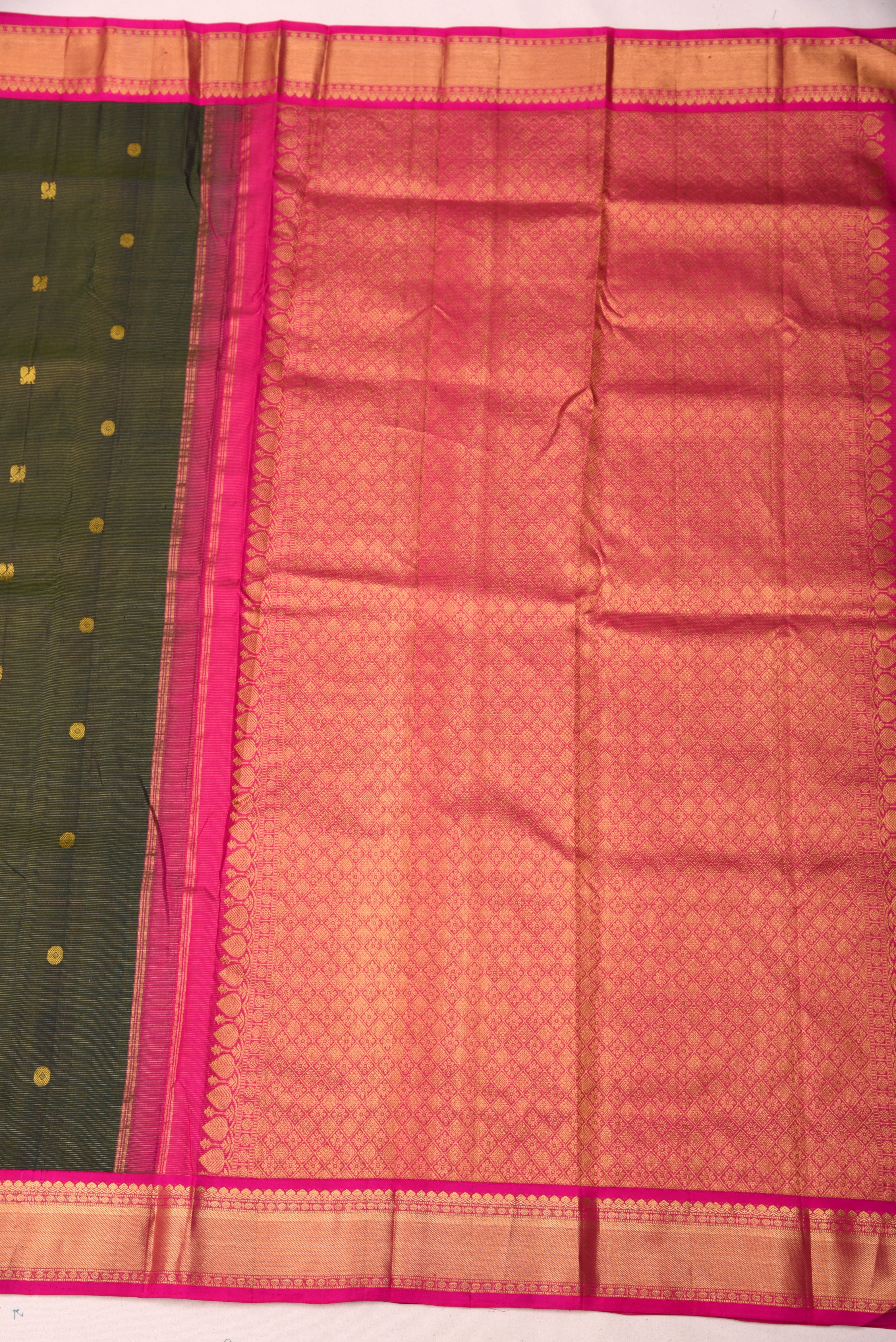 Kanjeevaram Handloom Pure Silk Saree