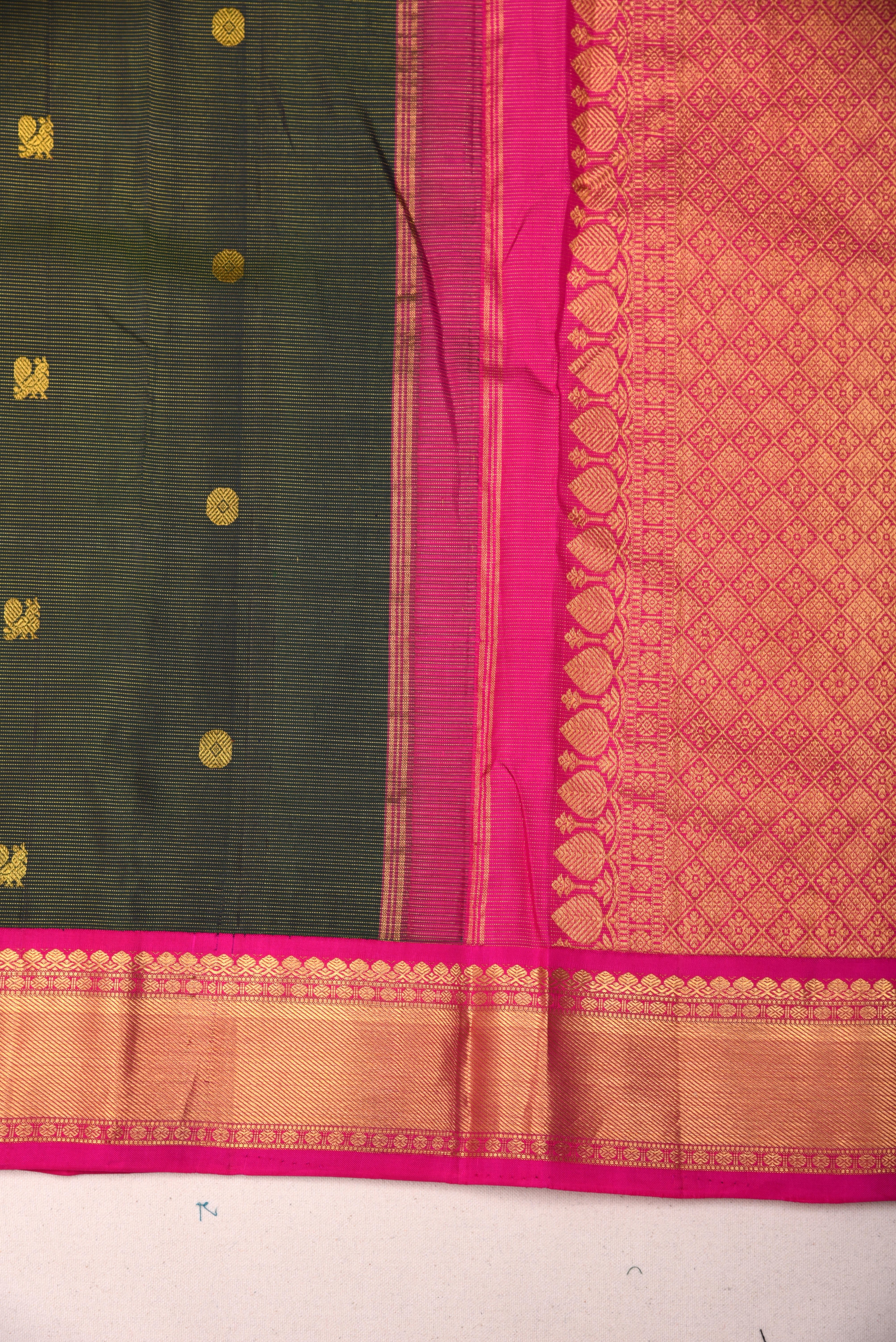 Kanjeevaram Handloom Pure Silk Saree