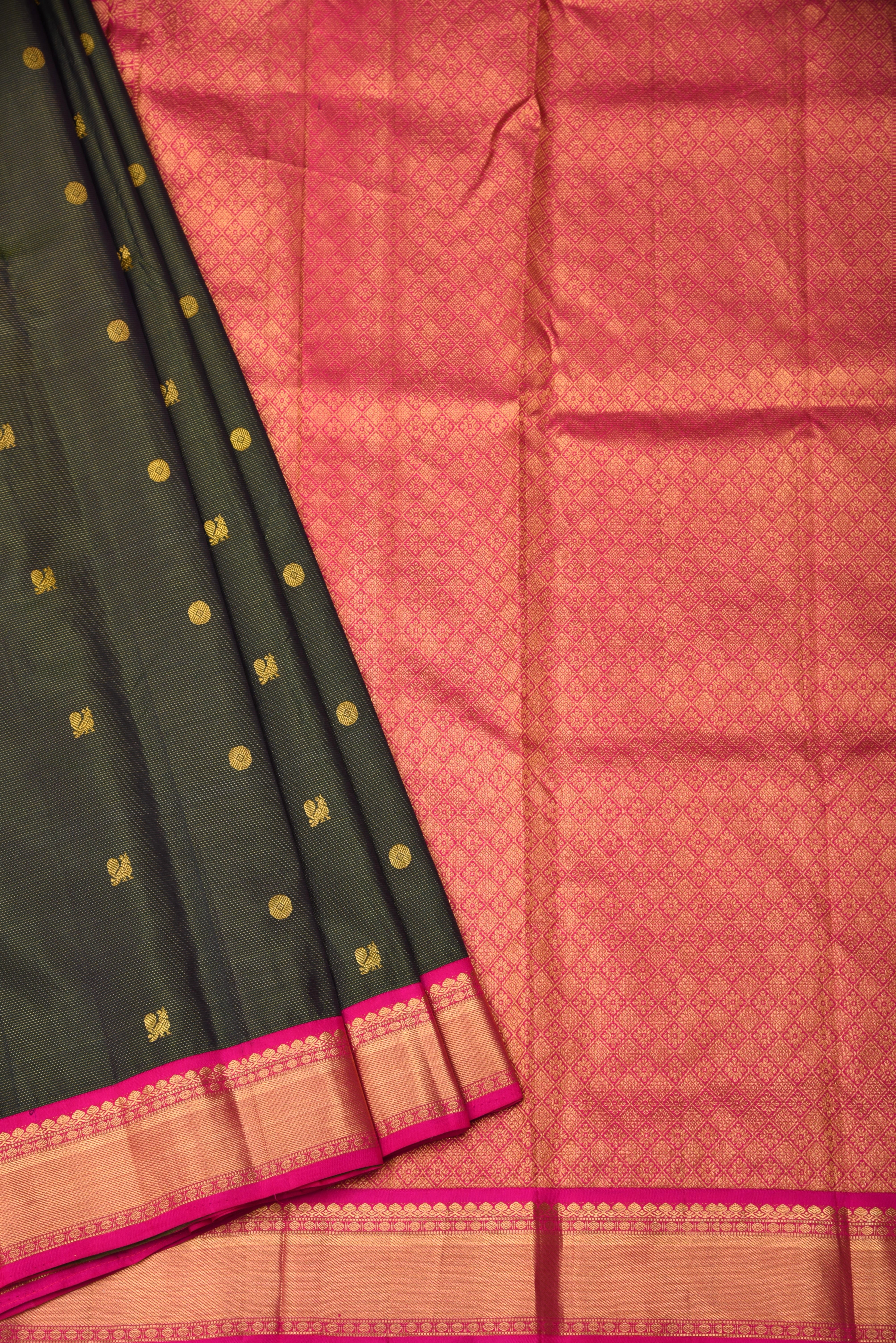 Kanjeevaram Handloom Pure Silk Saree