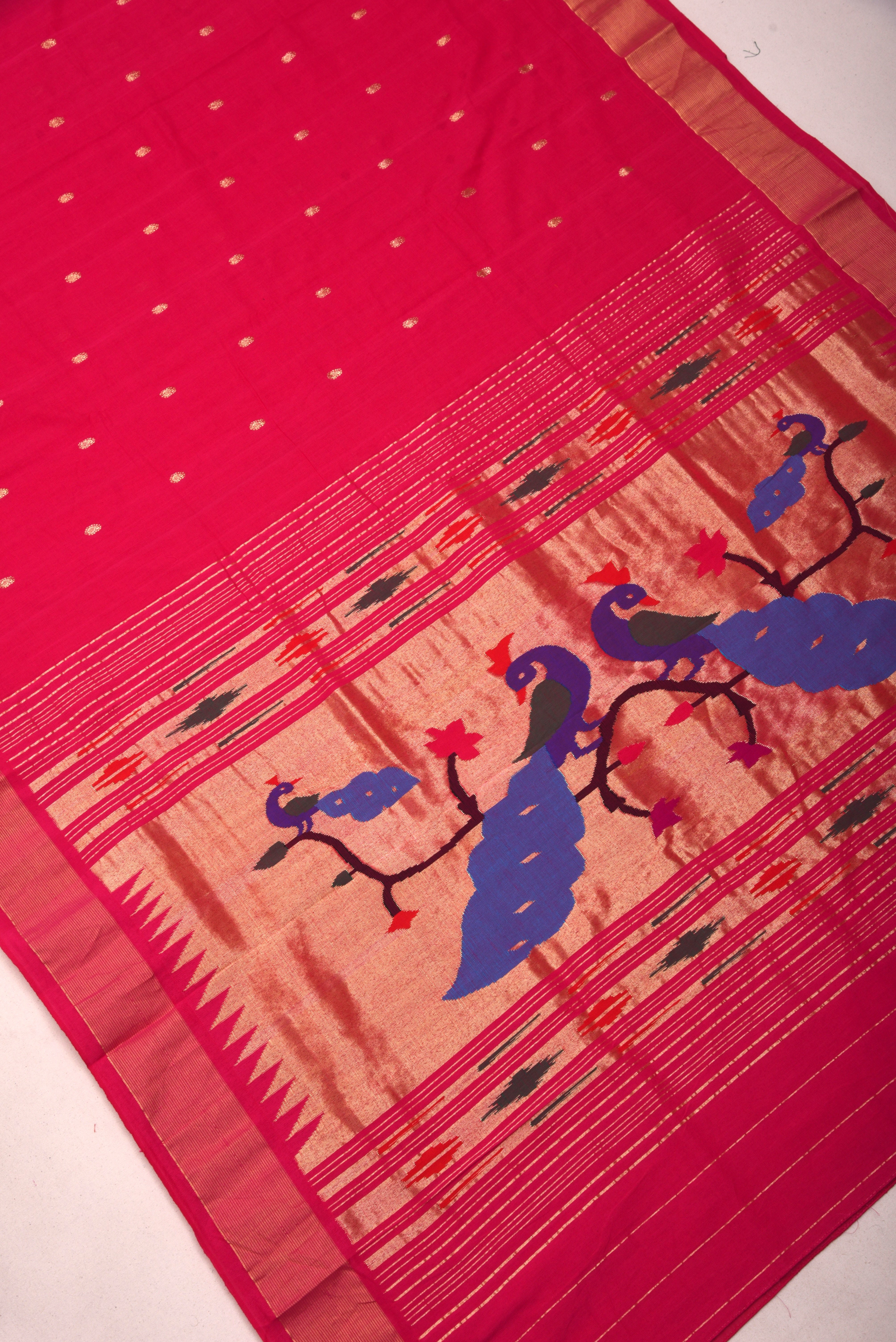 Paithani Cotton handloom saree