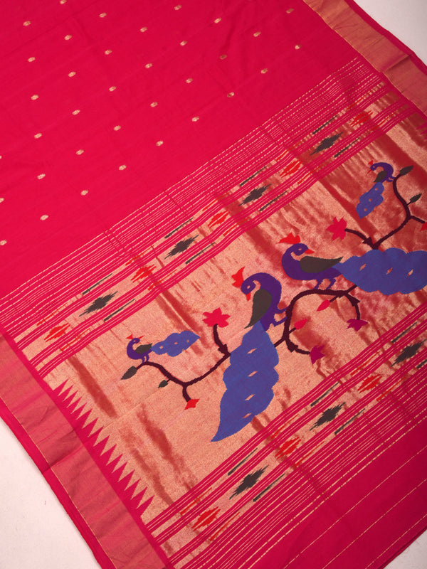 Paithani Cotton handloom saree
