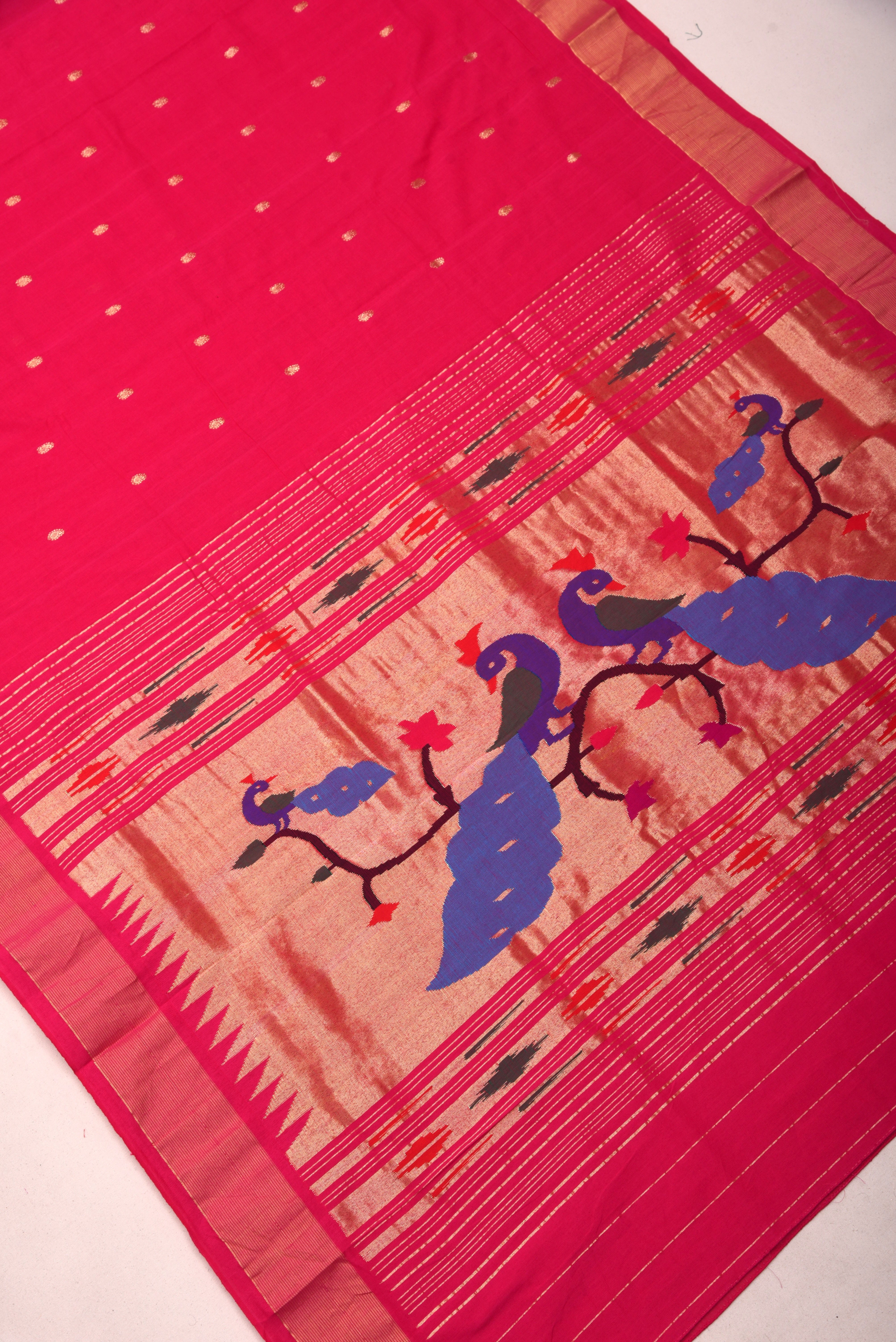 Paithani Cotton handloom saree
