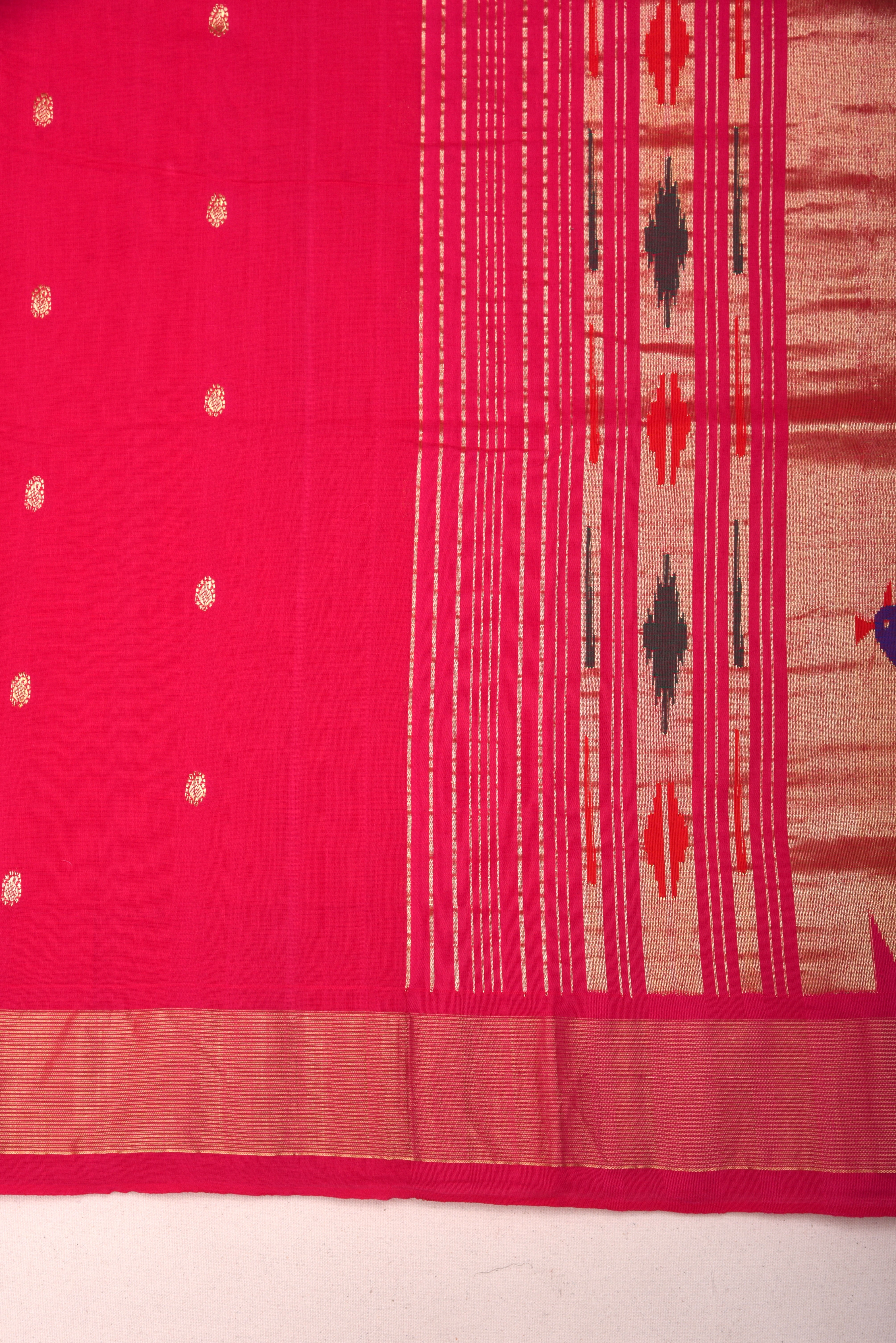Paithani Cotton handloom saree