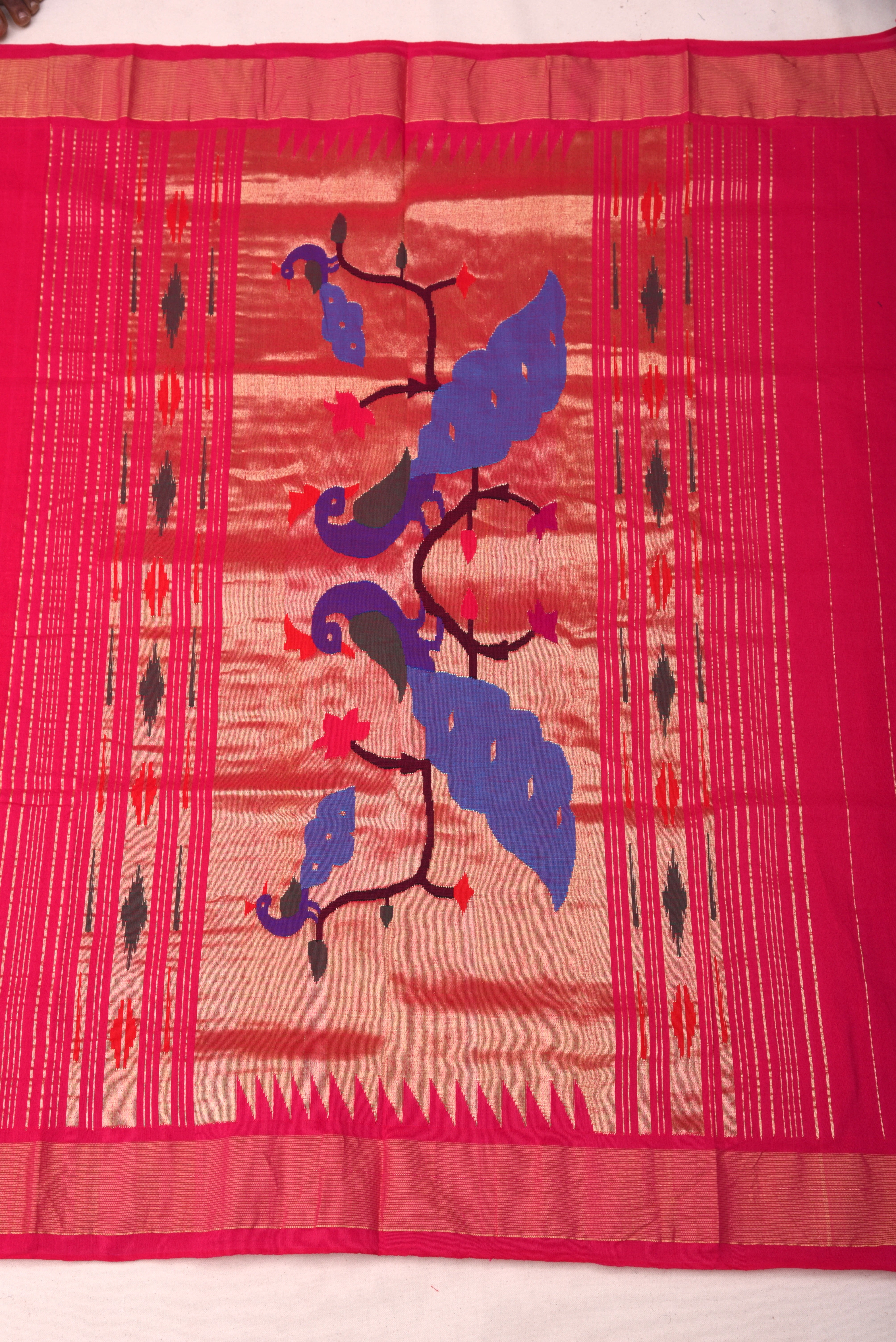 Paithani Cotton handloom saree