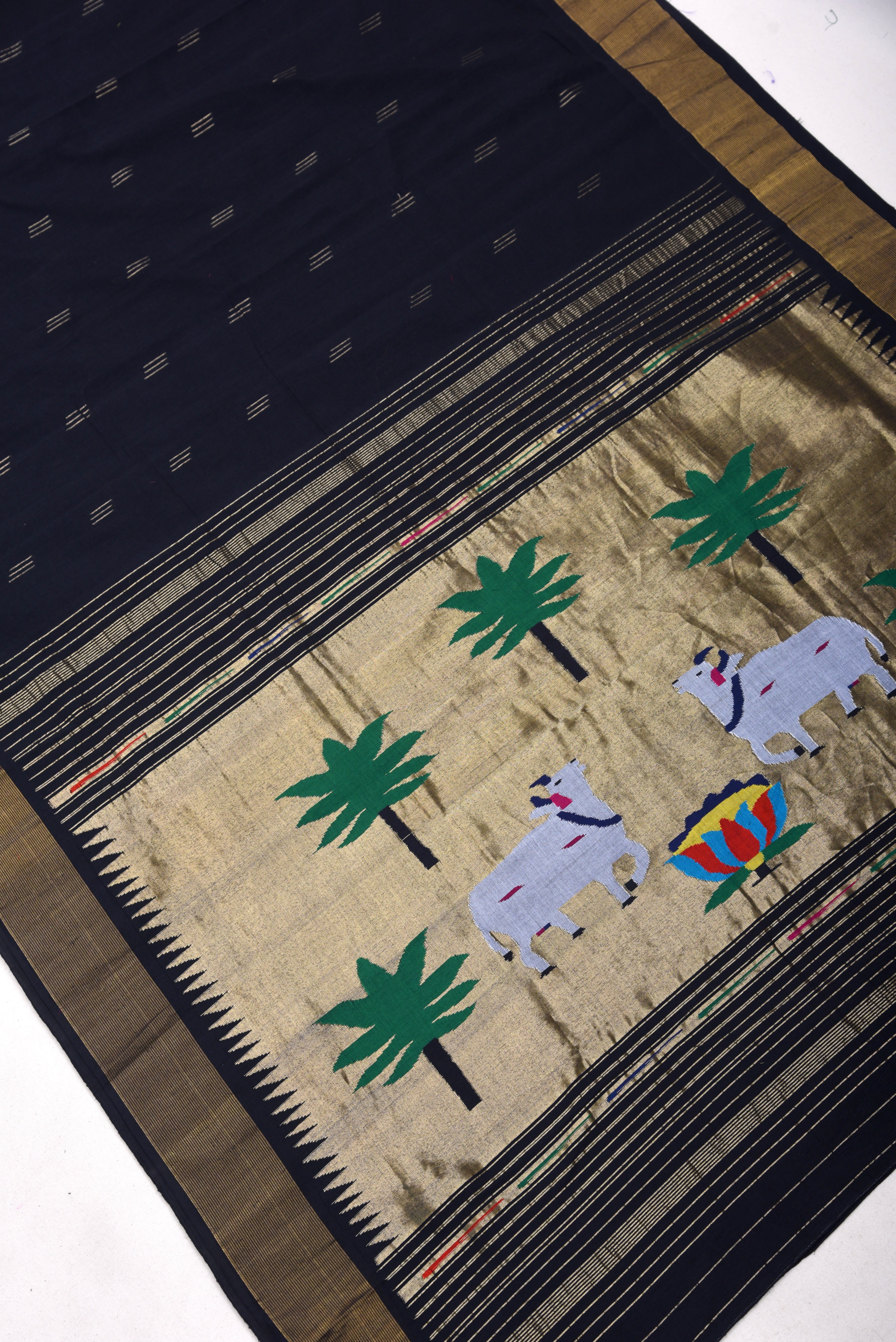 Paithani Cotton handloom saree