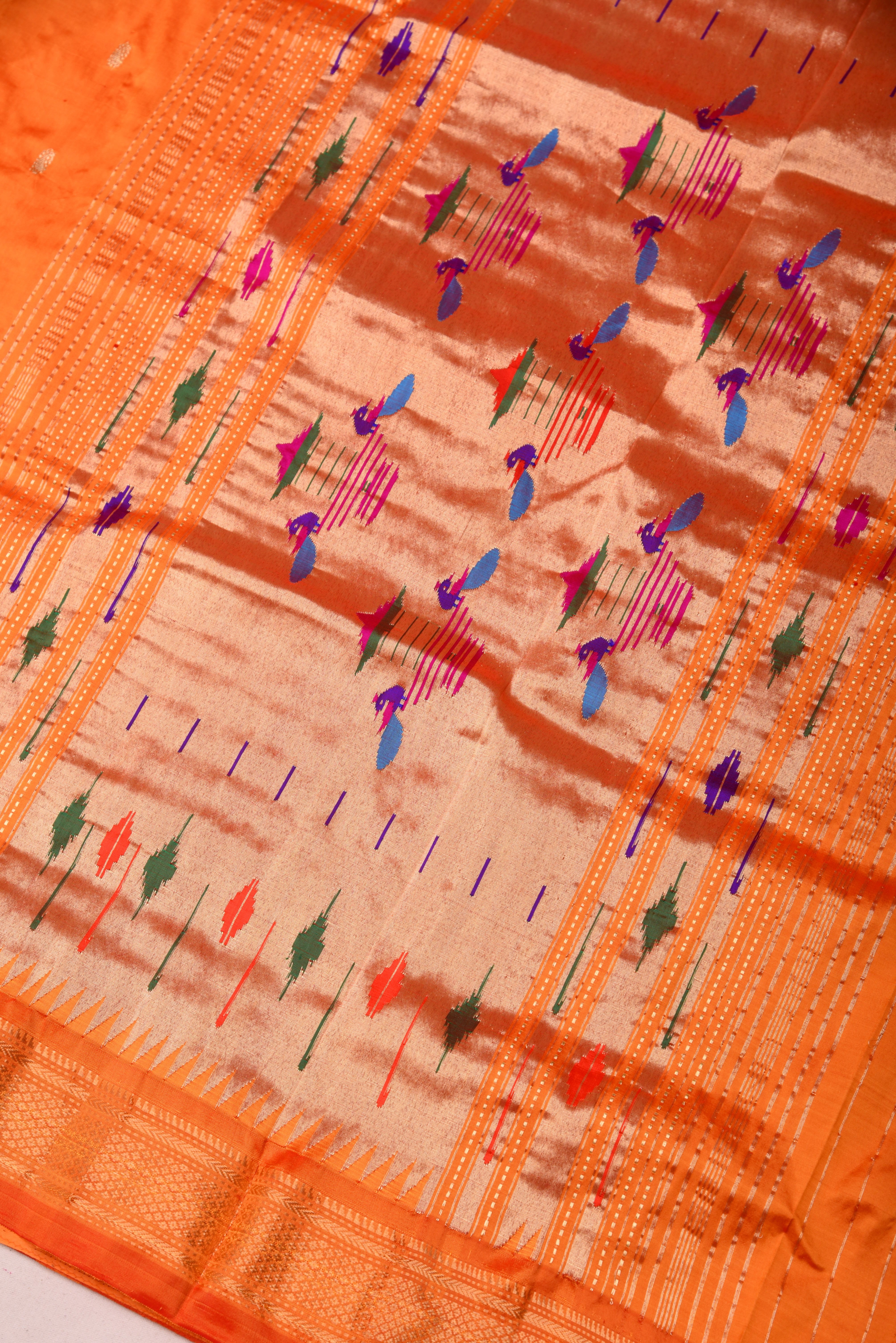 Paithani Pure silk handloom saree