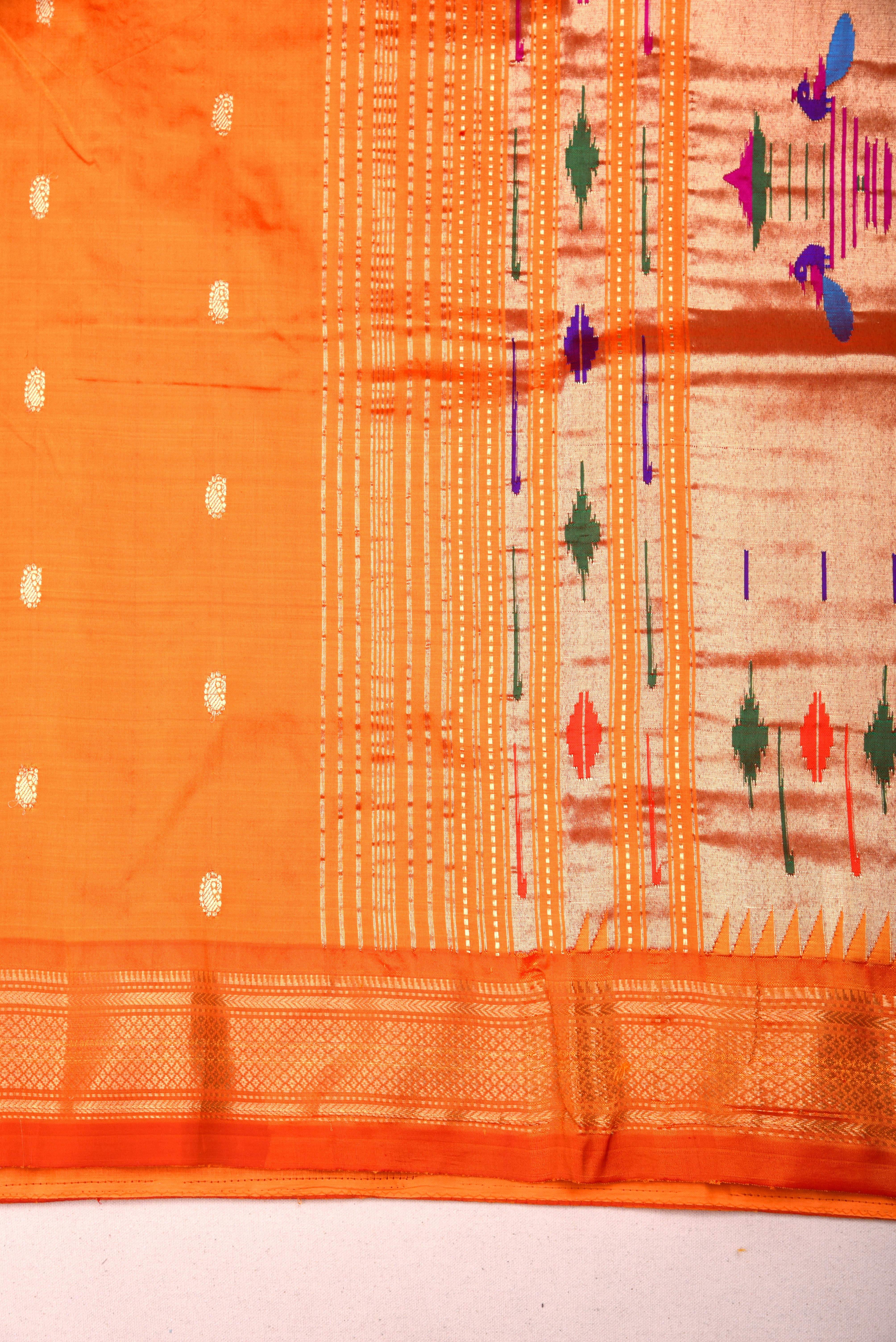 Paithani Pure silk handloom saree