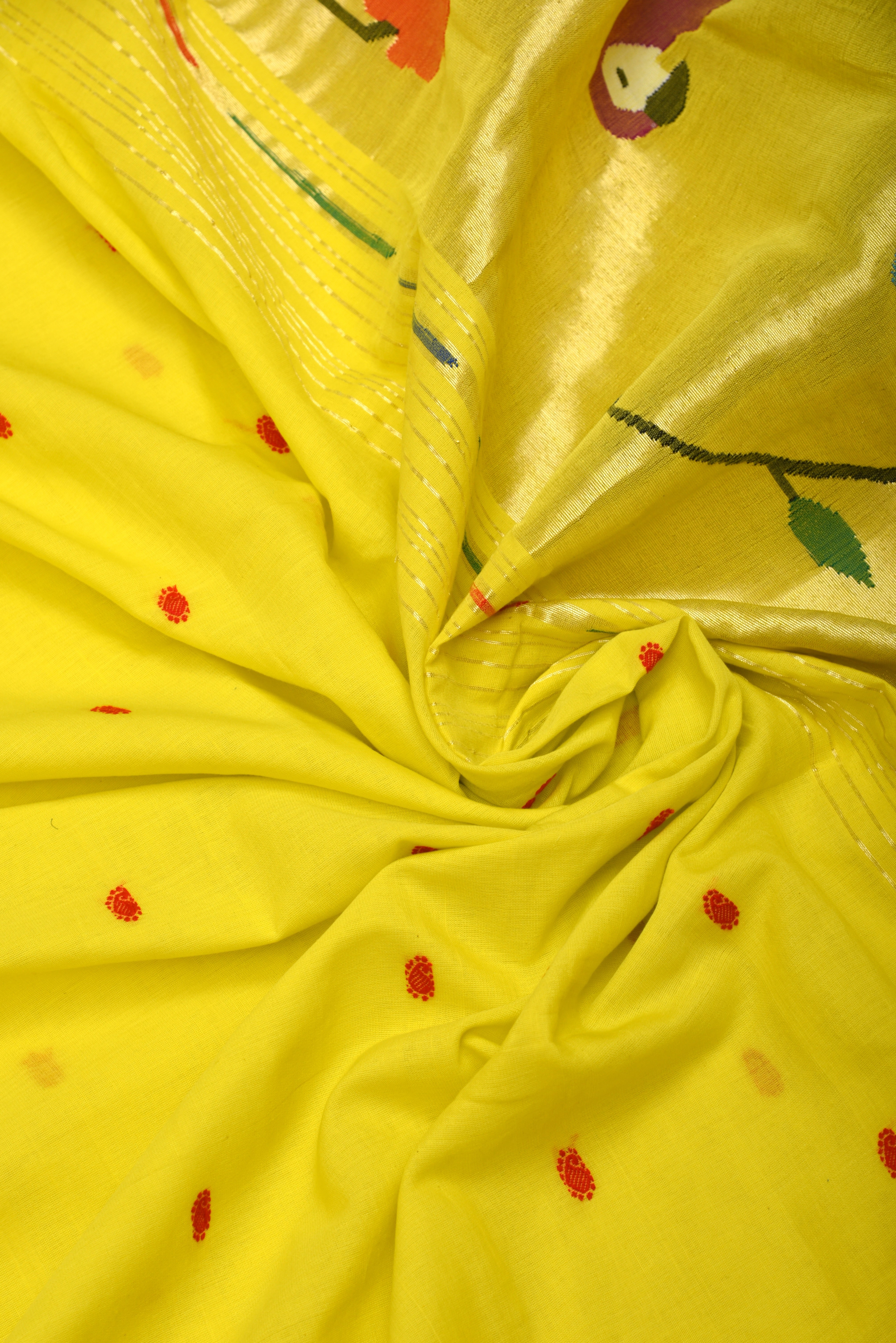 Paithani Cotton handloom saree