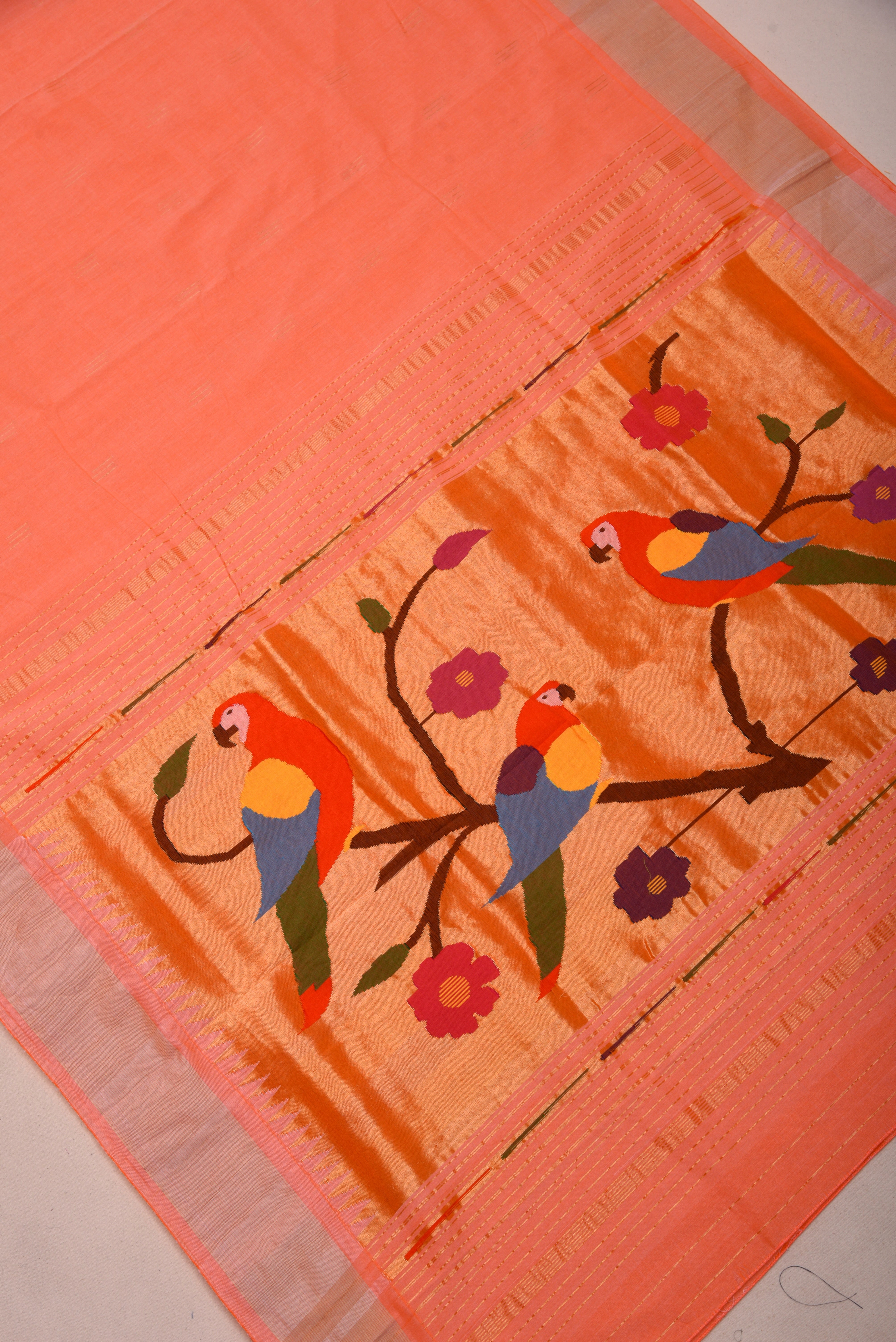 Paithani Cotton handloom saree