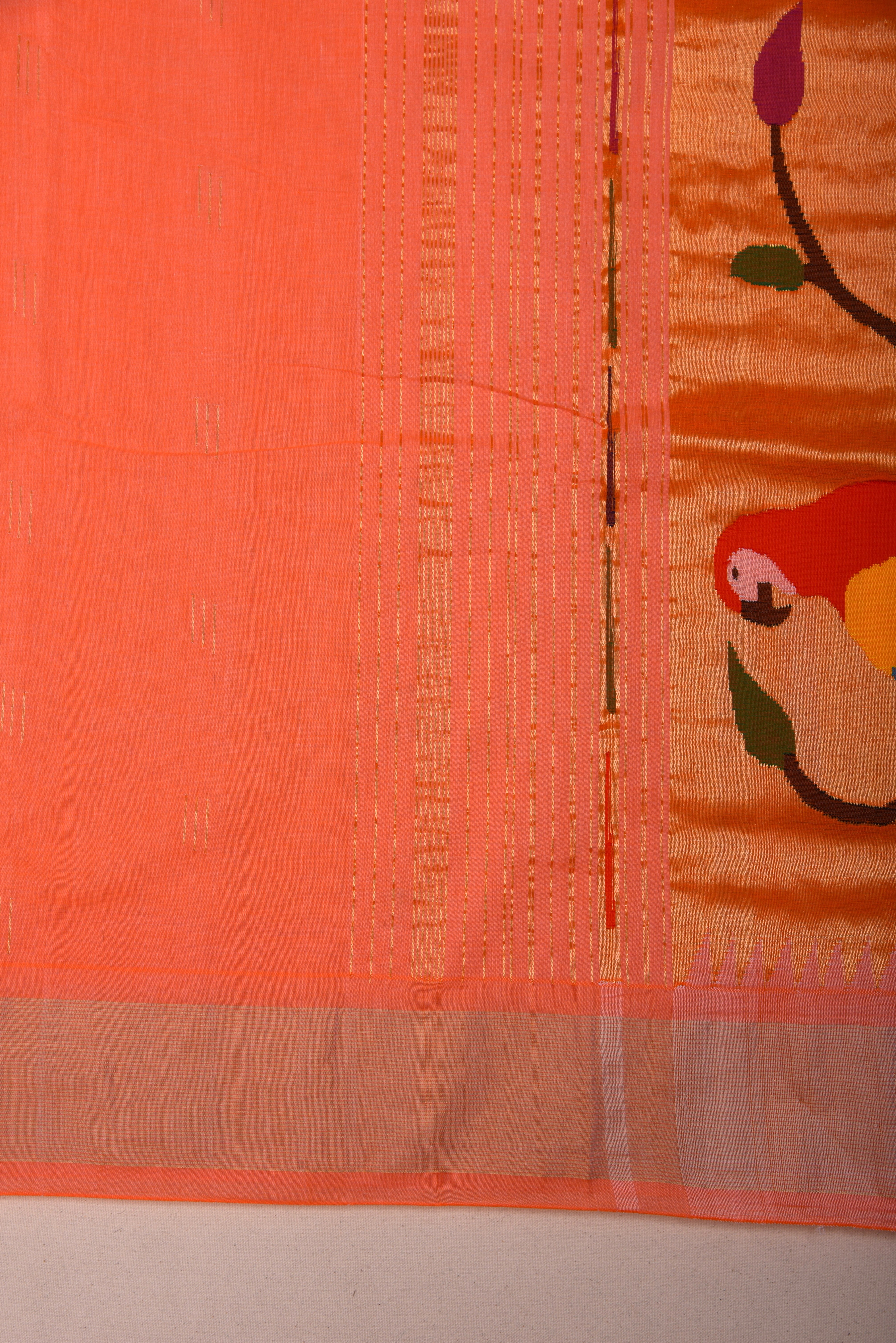 Paithani Cotton handloom saree