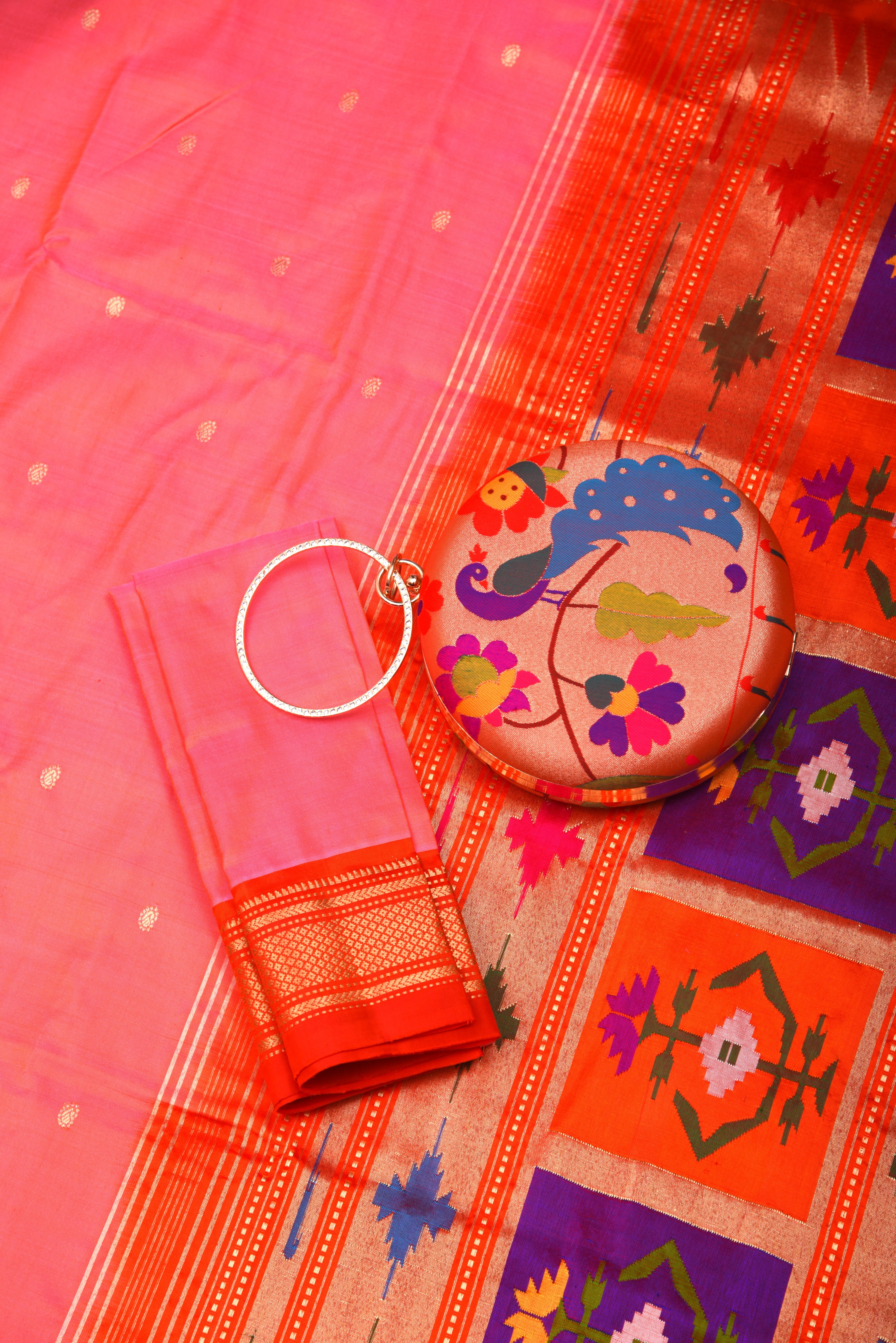 Paithani Pure silk handloom saree