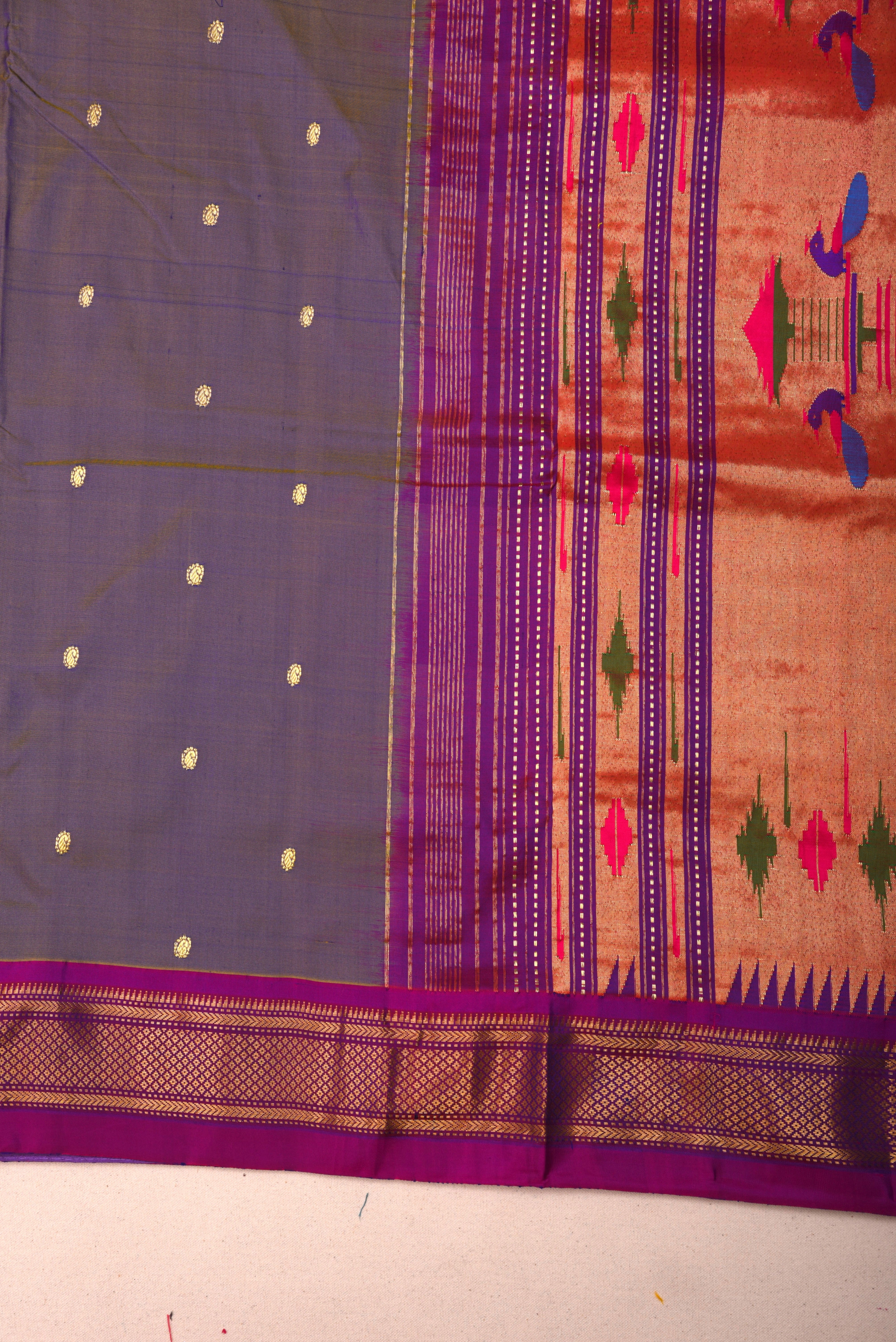 Paithani Pure silk handloom saree