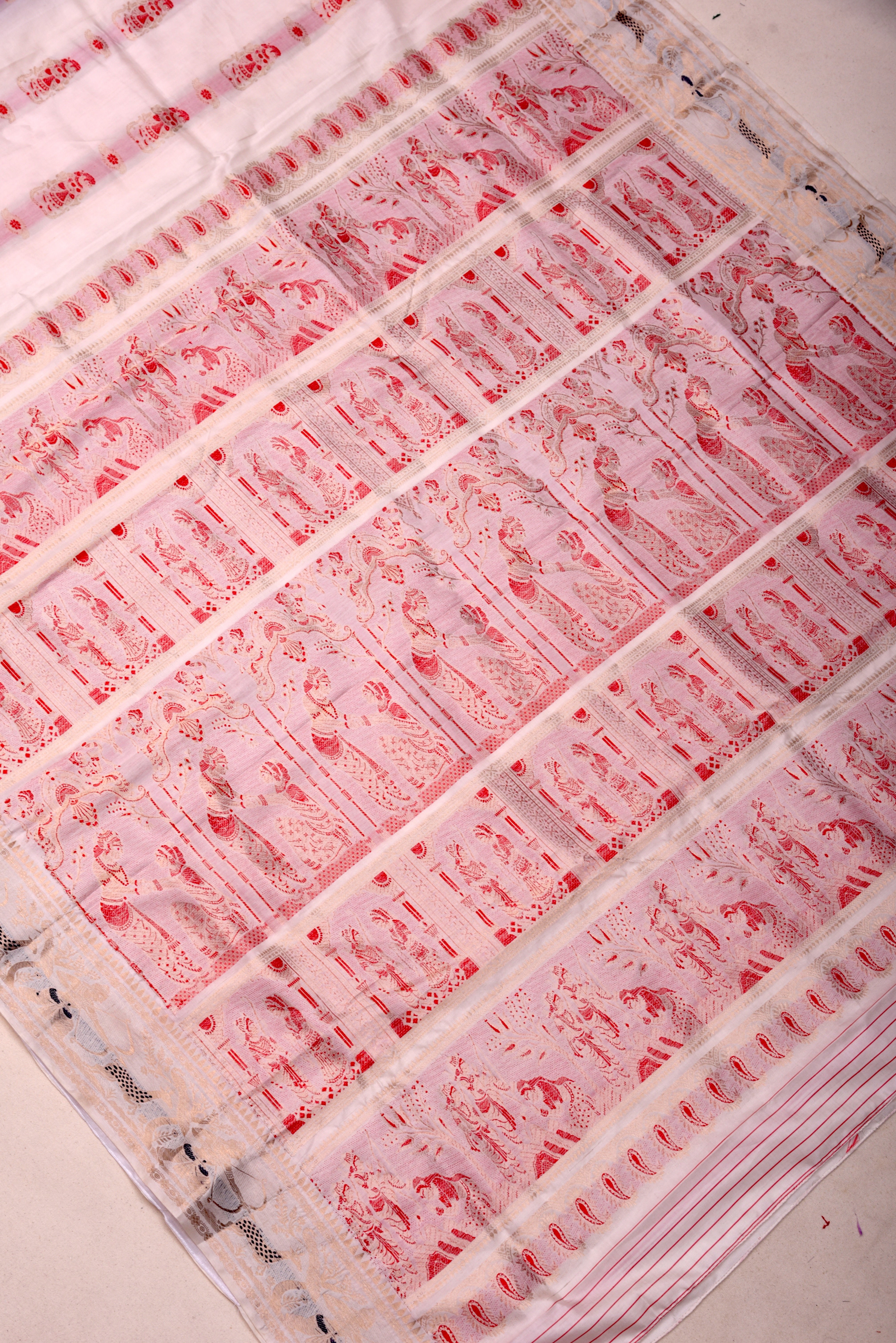 Baluchari Pure Silk Handloom Saree