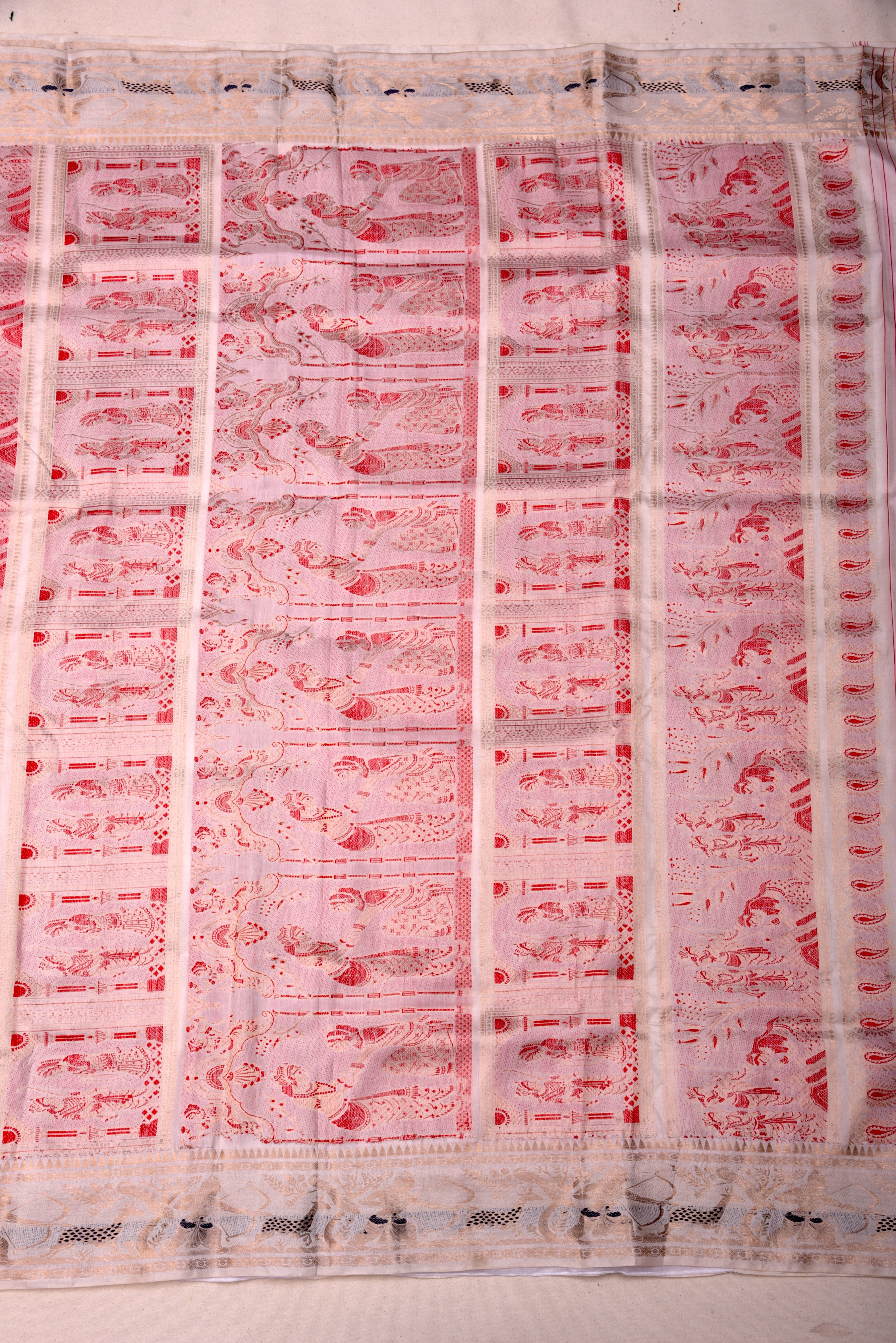 Baluchari Pure Silk Handloom Saree
