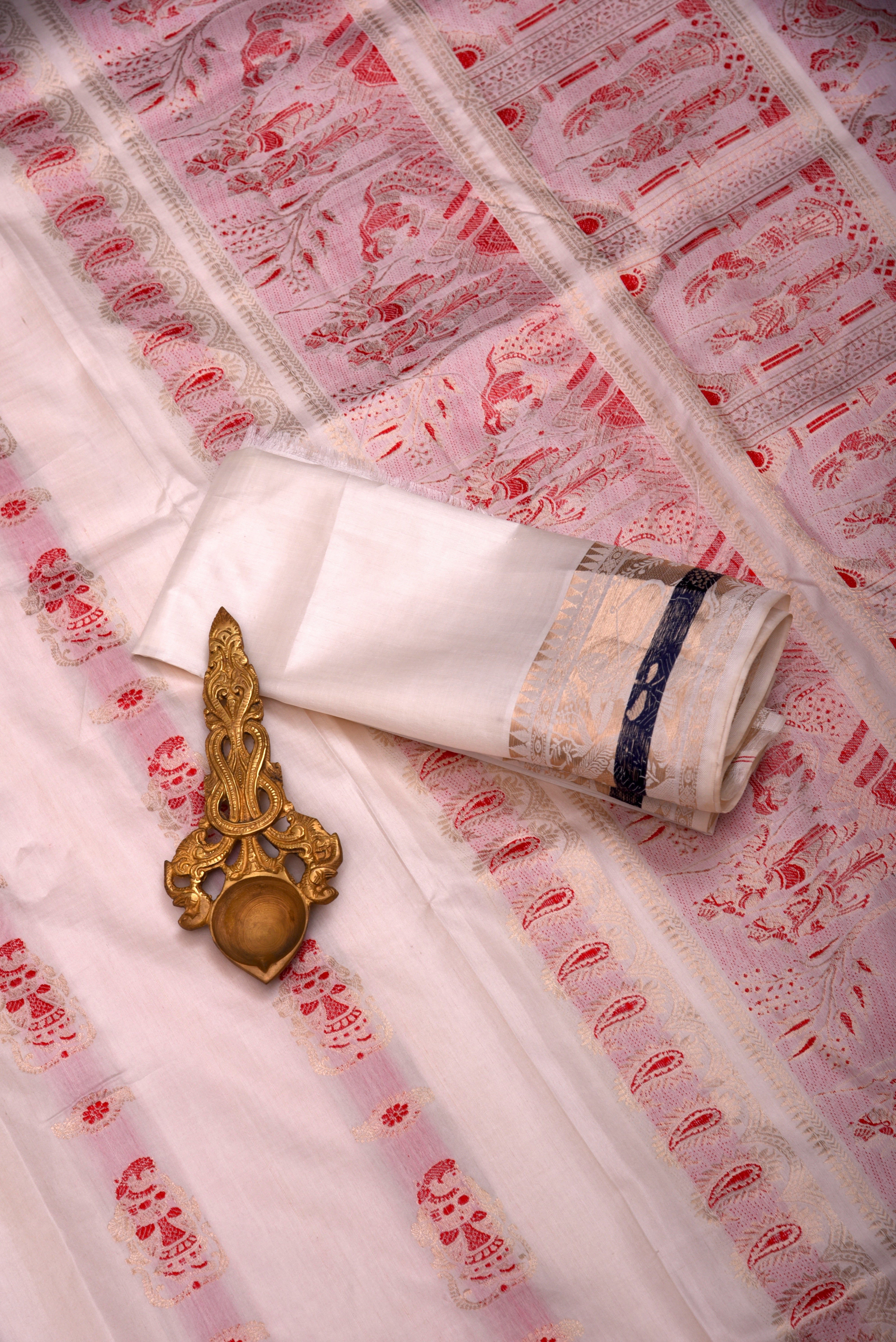 Baluchari Pure Silk Handloom Saree