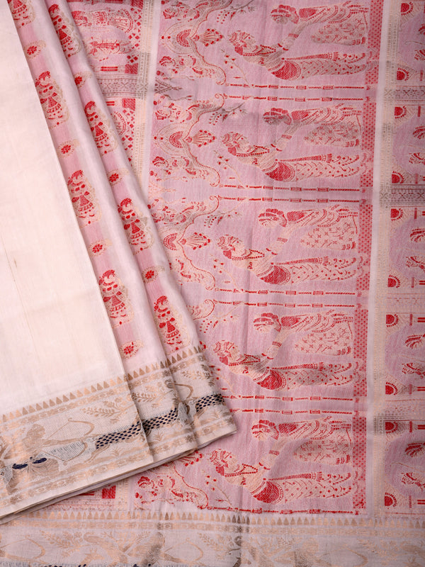 Baluchari Pure Silk Handloom Saree