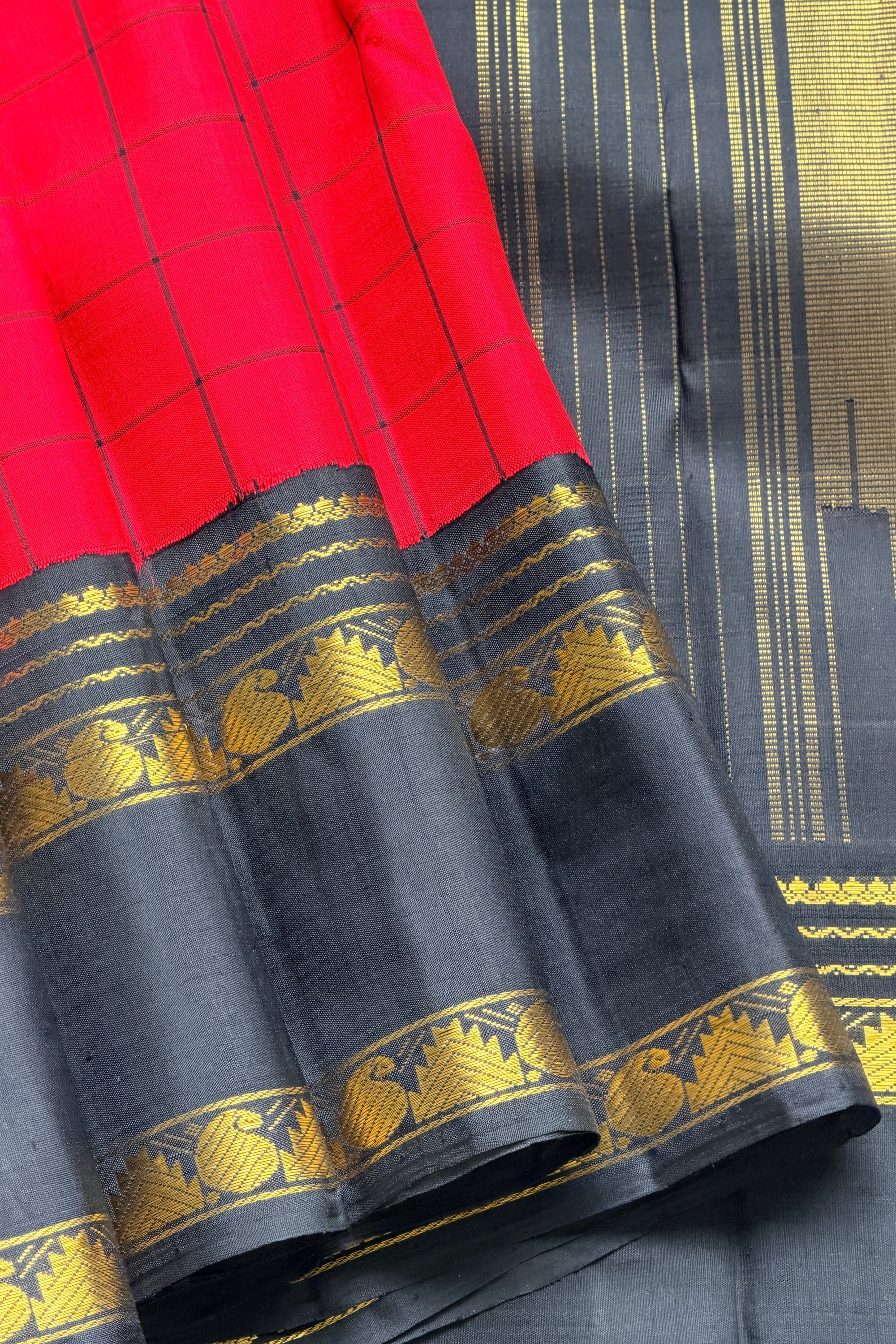 Kanjeevaram Handloom Pure Silk Saree
