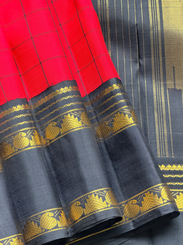 Kanjeevaram Handloom Pure Silk Saree