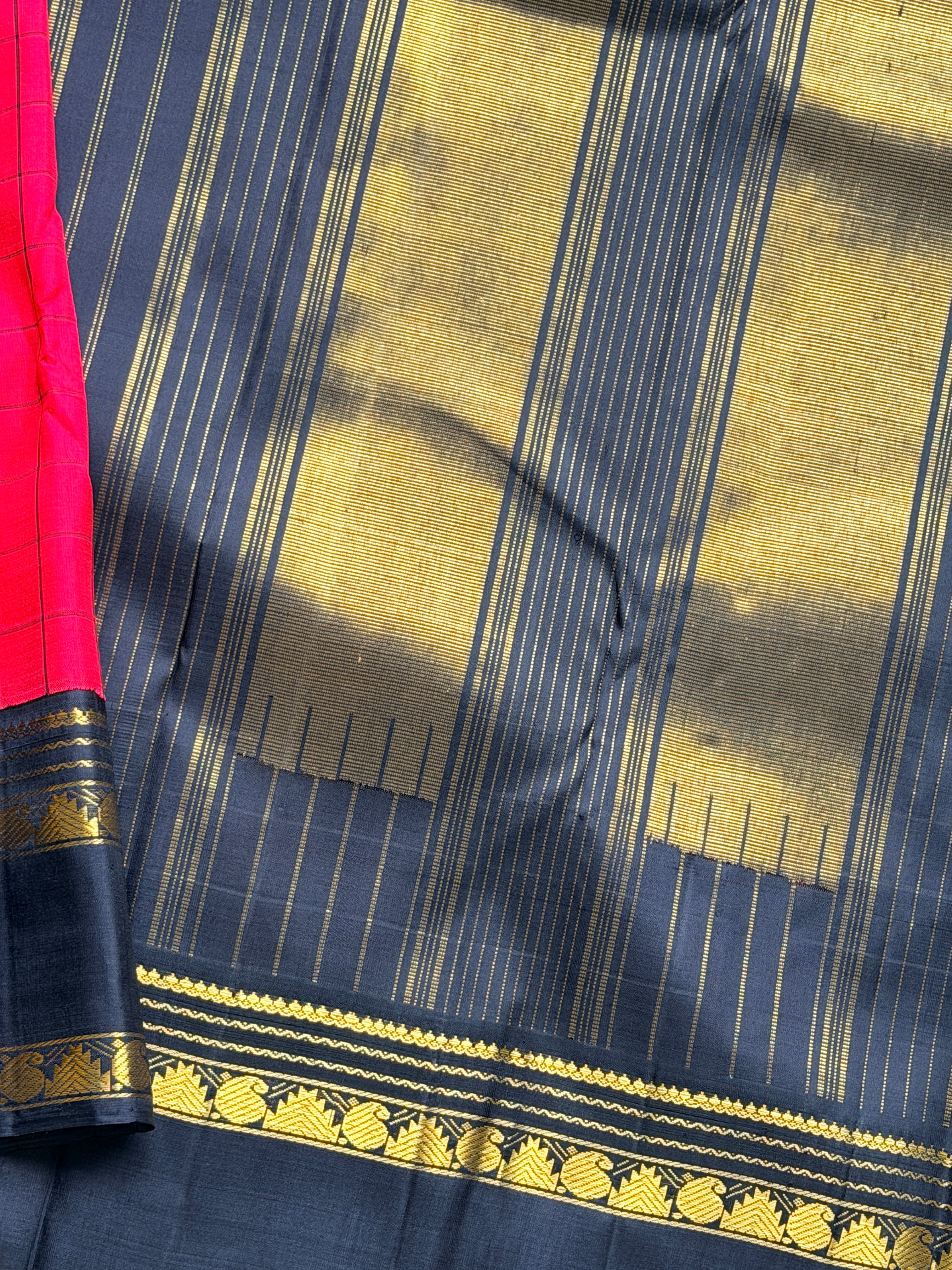 Kanjeevaram Handloom Pure Silk Saree