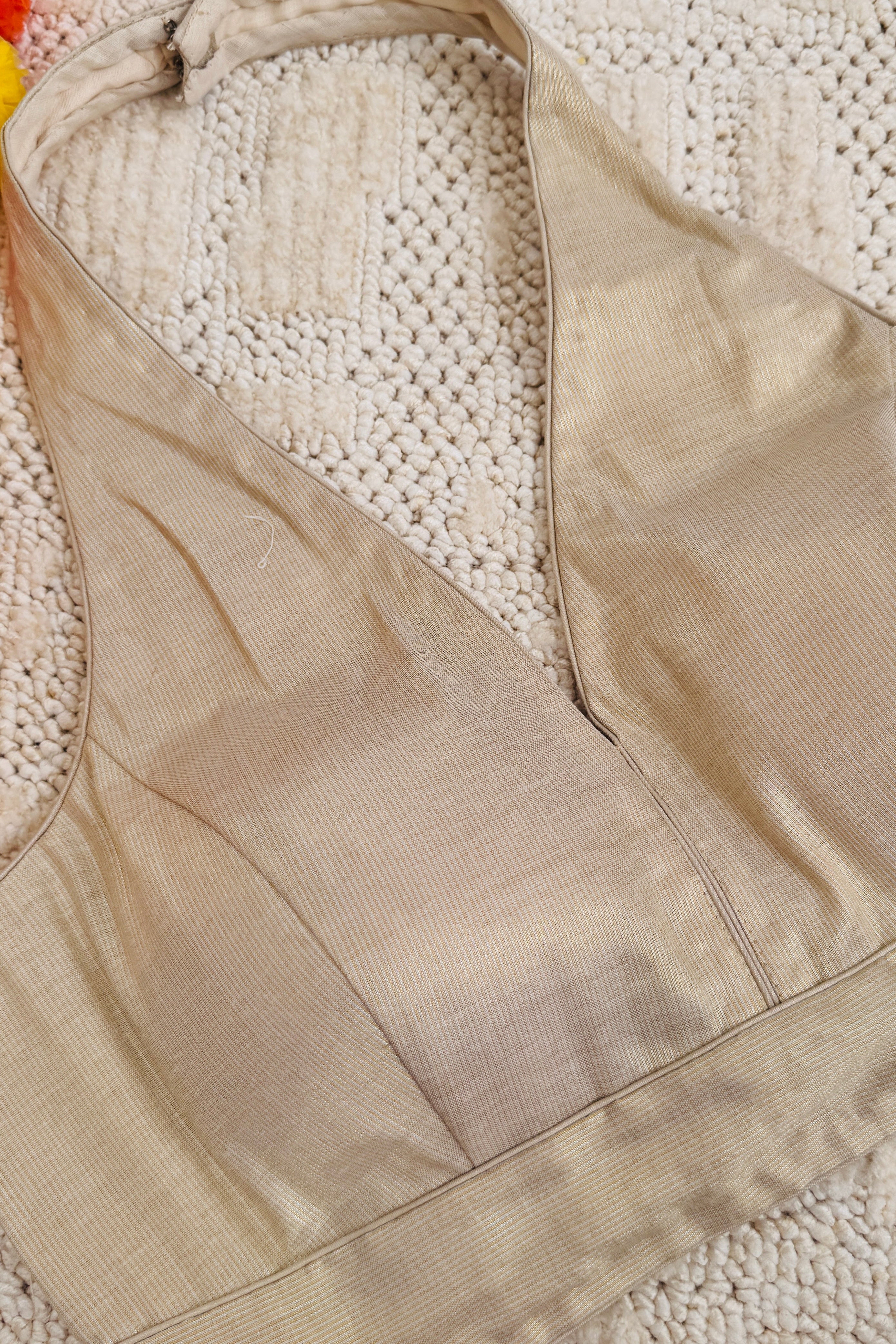 Halter Readymade Padded Blouse
