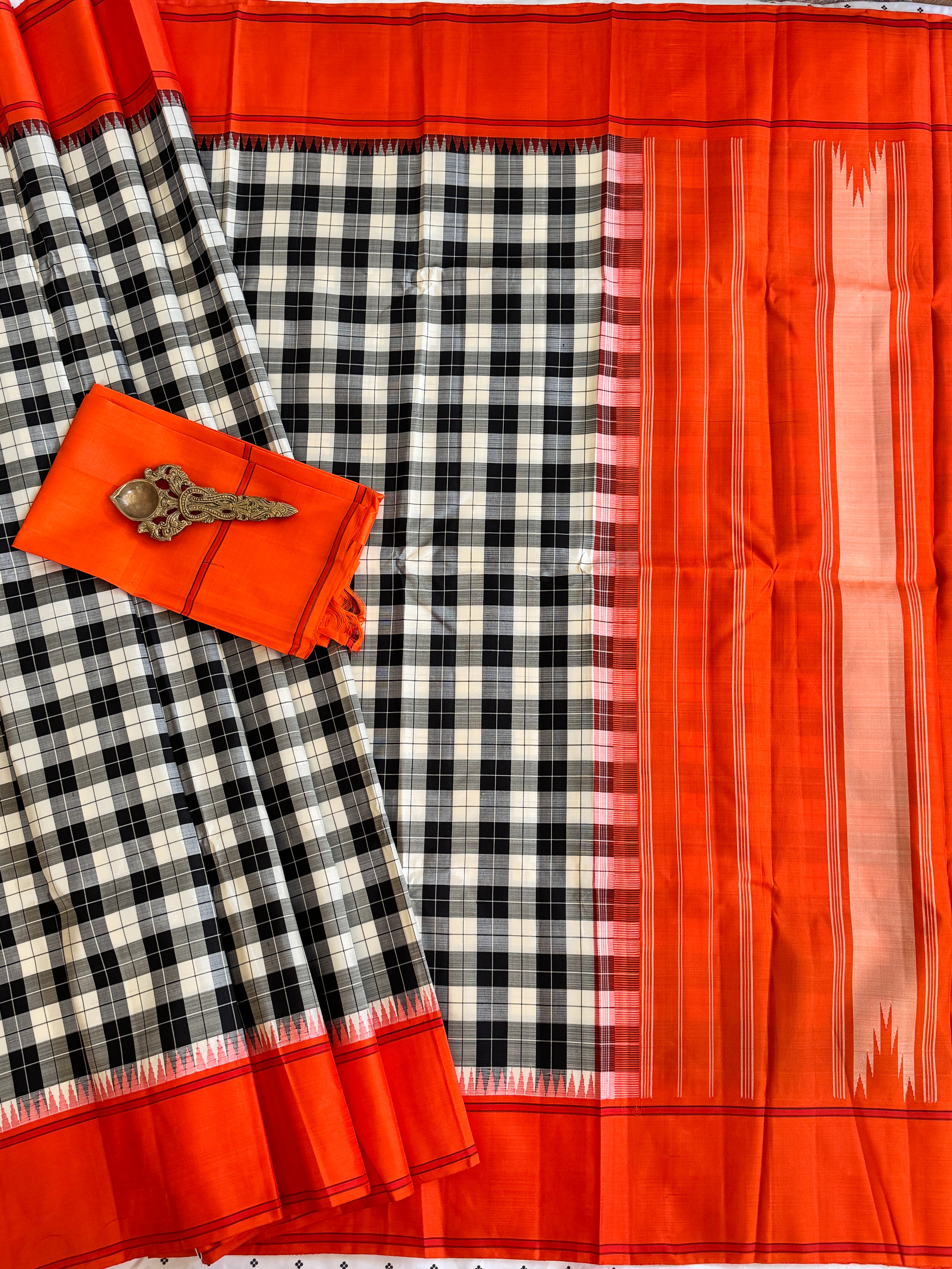 Kanjeevaram Handloom Pure Silk Saree