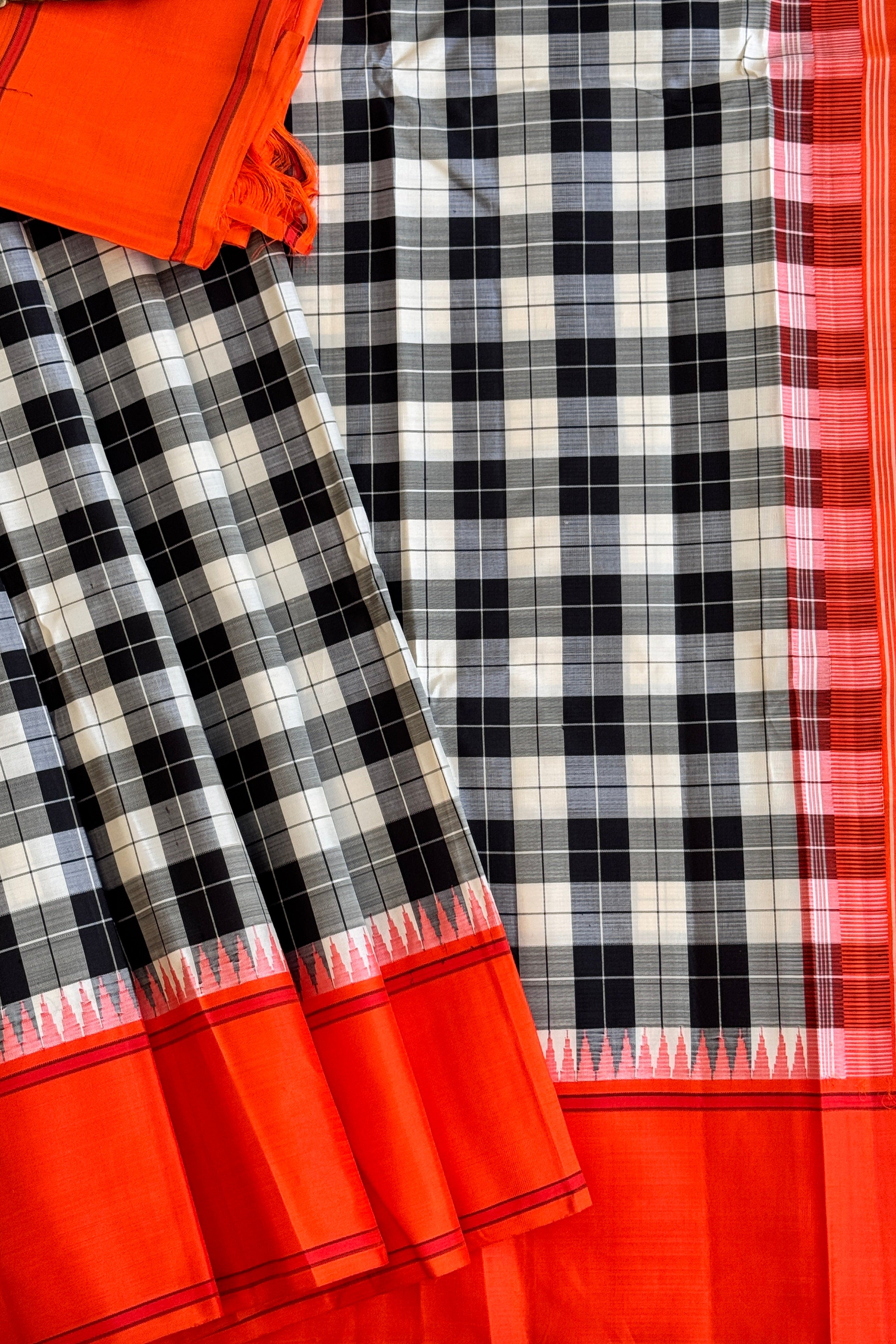 Kanjeevaram Handloom Pure Silk Saree